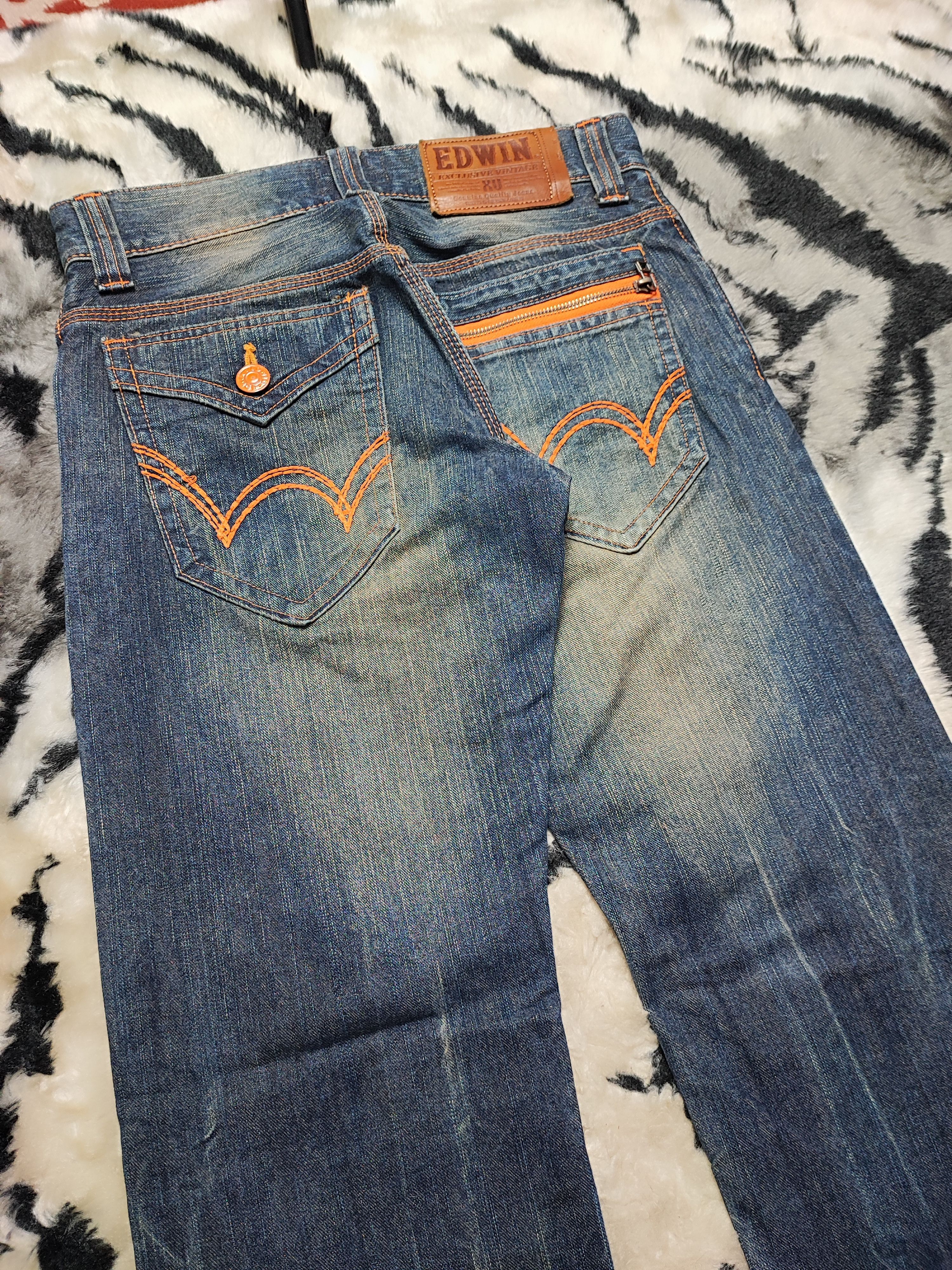 Edwin EDWIN VINTAGE XV FADED JEANS VERY RARE Size US 30 / EU 46 - 12 Thumbnail