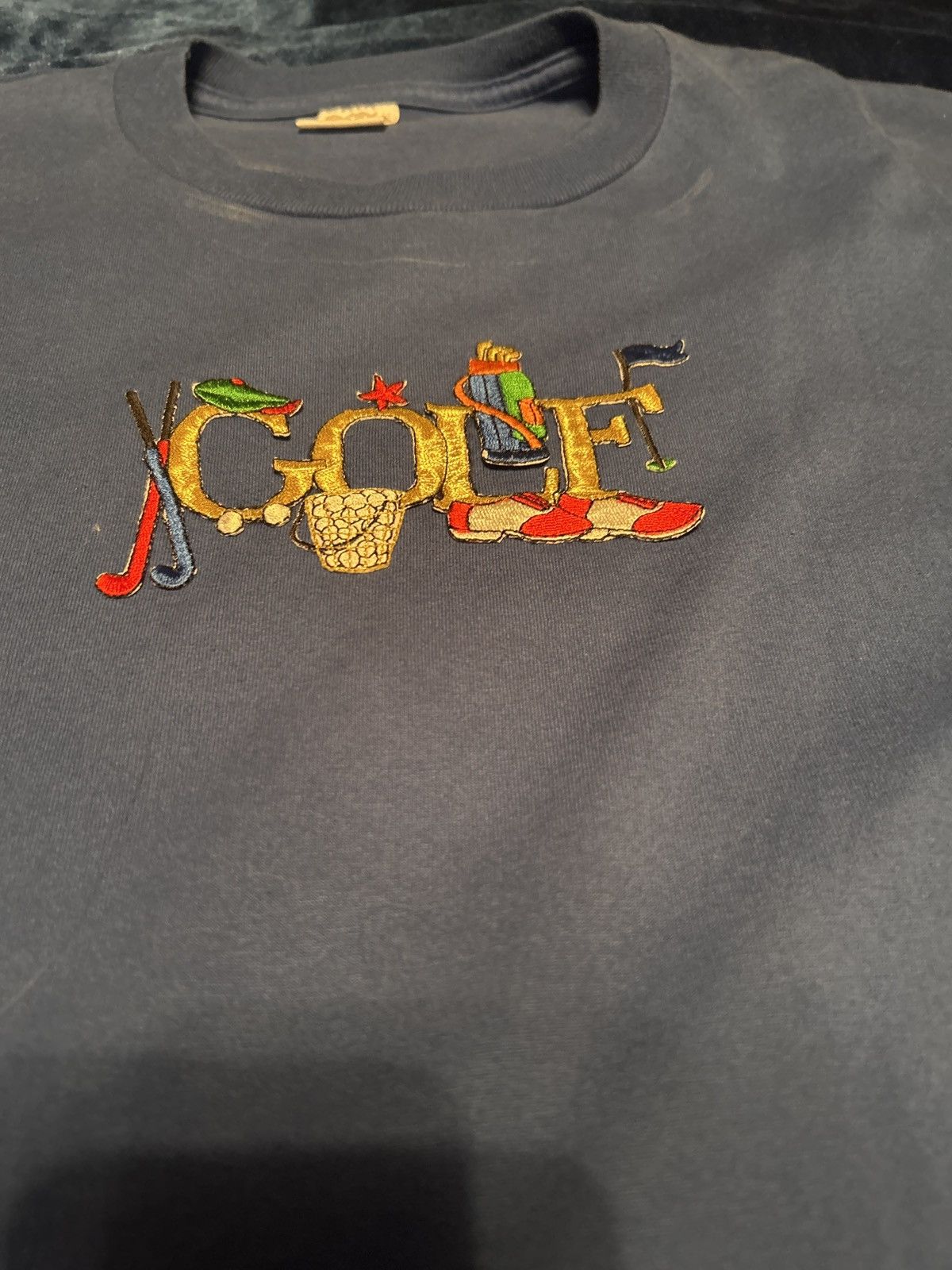 Jerzees × Vintage Jerzees Golf tee Size US XL / EU 56 / 4 - 1 Thumbnail