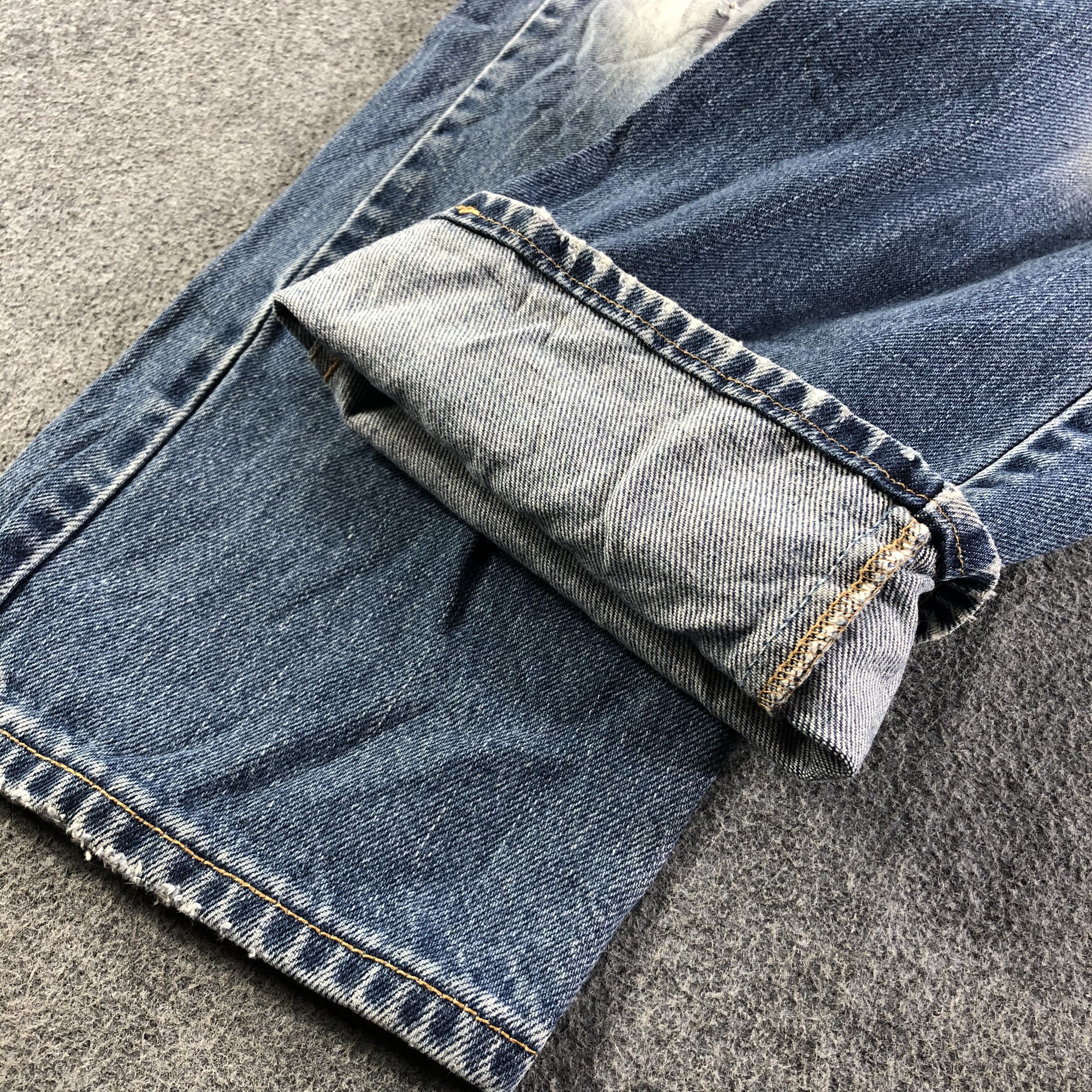 Levi's Vintage Blue Wash Levis 505 Jeans-J3176 Size US 32 / EU 48 - 6 Thumbnail