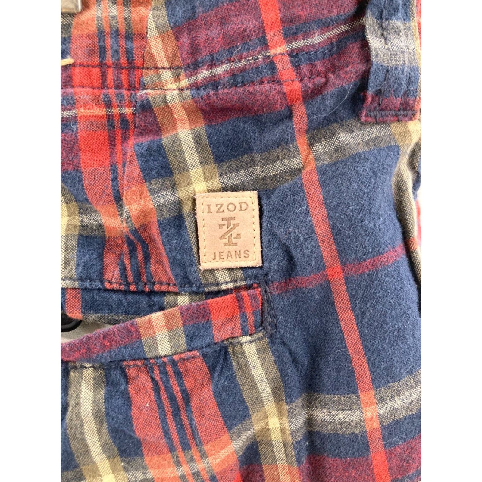 Izod Izod Shorts Mens 34 Plaid Flat Front Multicolor Size US 34 / EU 50 - 7 Thumbnail