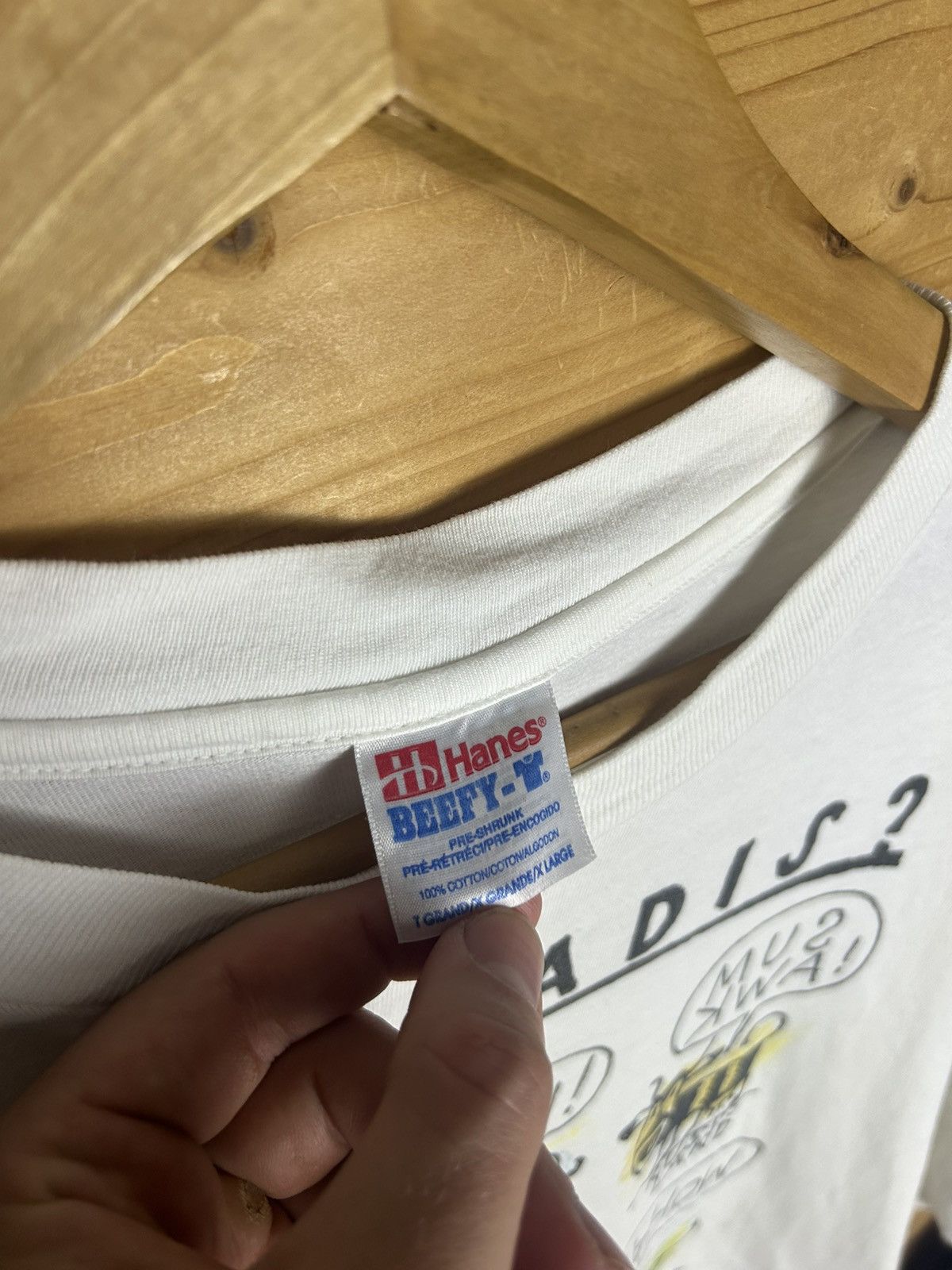 Vintage Vintage 90s Kuhvadis single stitch t shirt Size US XL / EU 56 / 4 - 6 Thumbnail