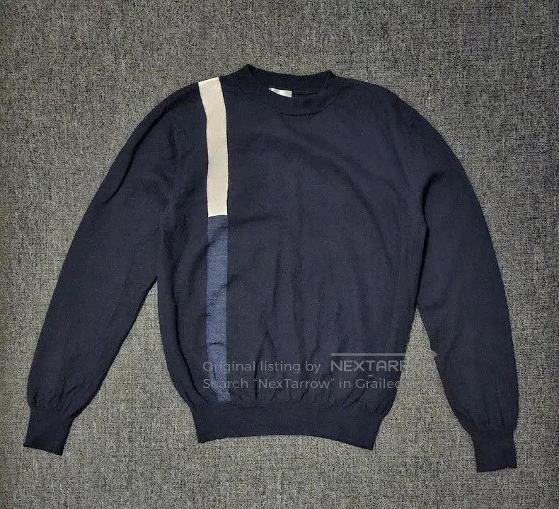 Dior Dior Wool Knit Sweater with Stripe. Size US M / EU 48-50 / 2 - 1 Thumbnail
