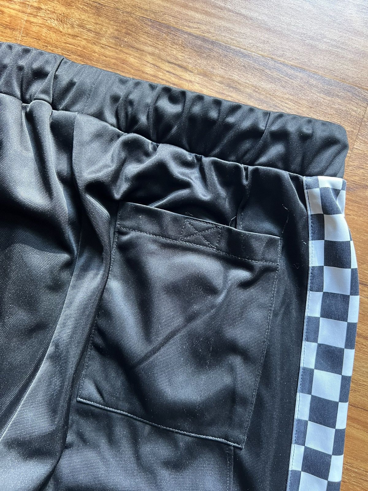 Pleasures Pleasures Checkered poly track pant Size US 29 - 4 Thumbnail