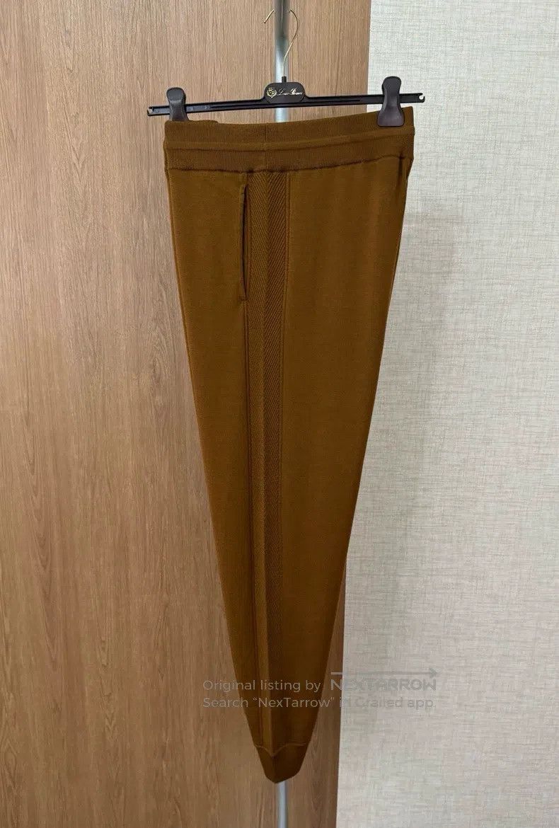 Loro Piana Loro Piana King's Gift 12 Micron Knitted Sport Pants Size US 36 / EU 52 - 2 Thumbnail