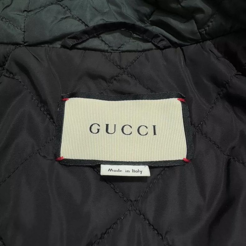 Gucci Gucci Side knitted striped old flower stitching cotton jack Size US S / EU 44-46 / 1 - 4 Thumbnail