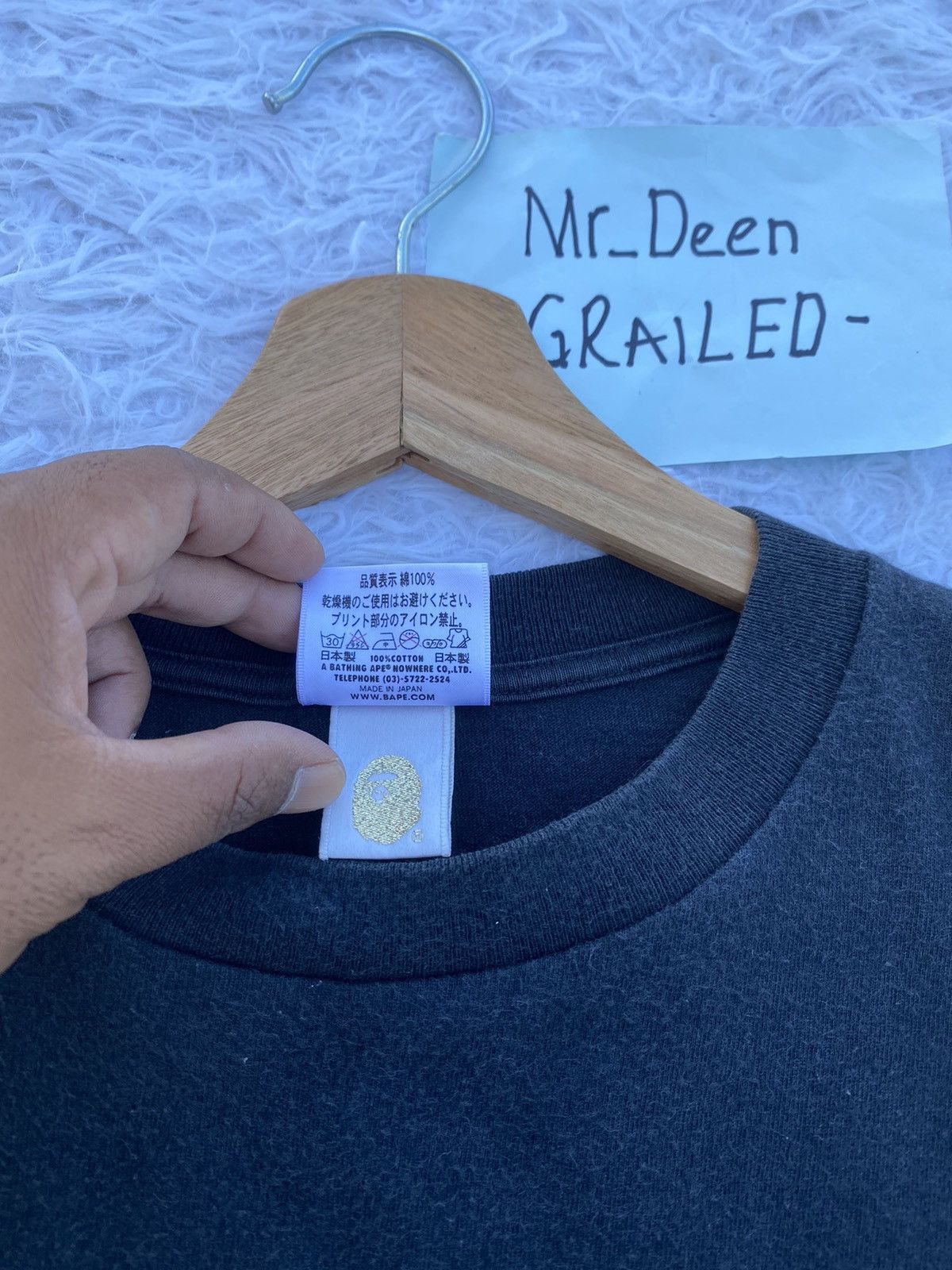 Bape Rare BAPE Baby Milo Printed XL size Tee Size US XL / EU 56 / 4 - 17 Thumbnail