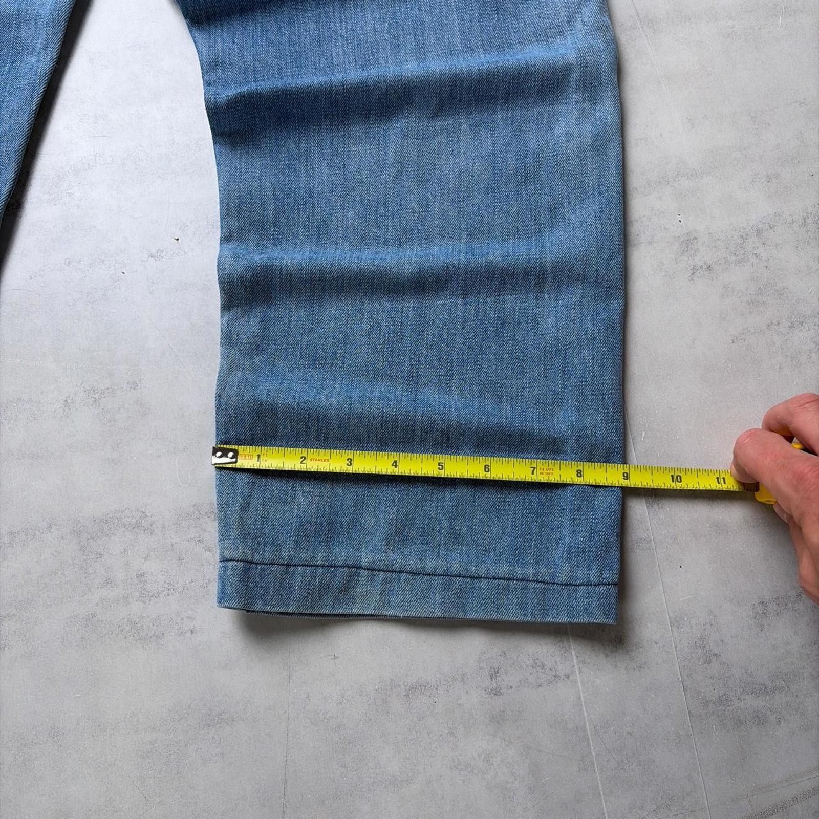 Diesel Y2K Blue Diesel Grunge Basic Baggy Skater Denim Jeans Size US 32 / EU 48 - 8 Thumbnail