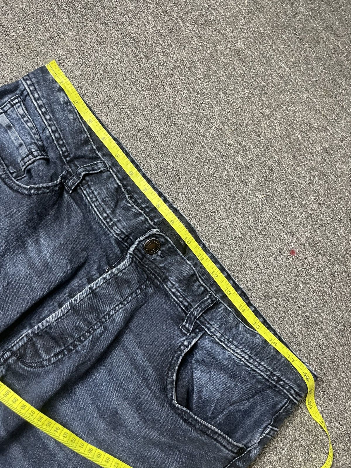 Denim & Co. × Japanese Brand × Vintage The Original Denim. Co Straight Cut Jeans (92) Size US 37 - 5 Thumbnail
