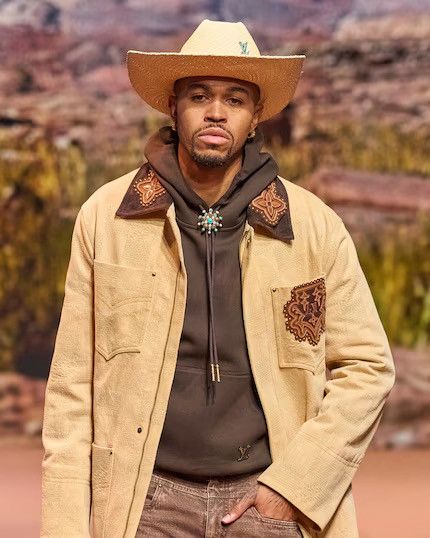 Louis Vuitton Western Bolo Tie Hoodie