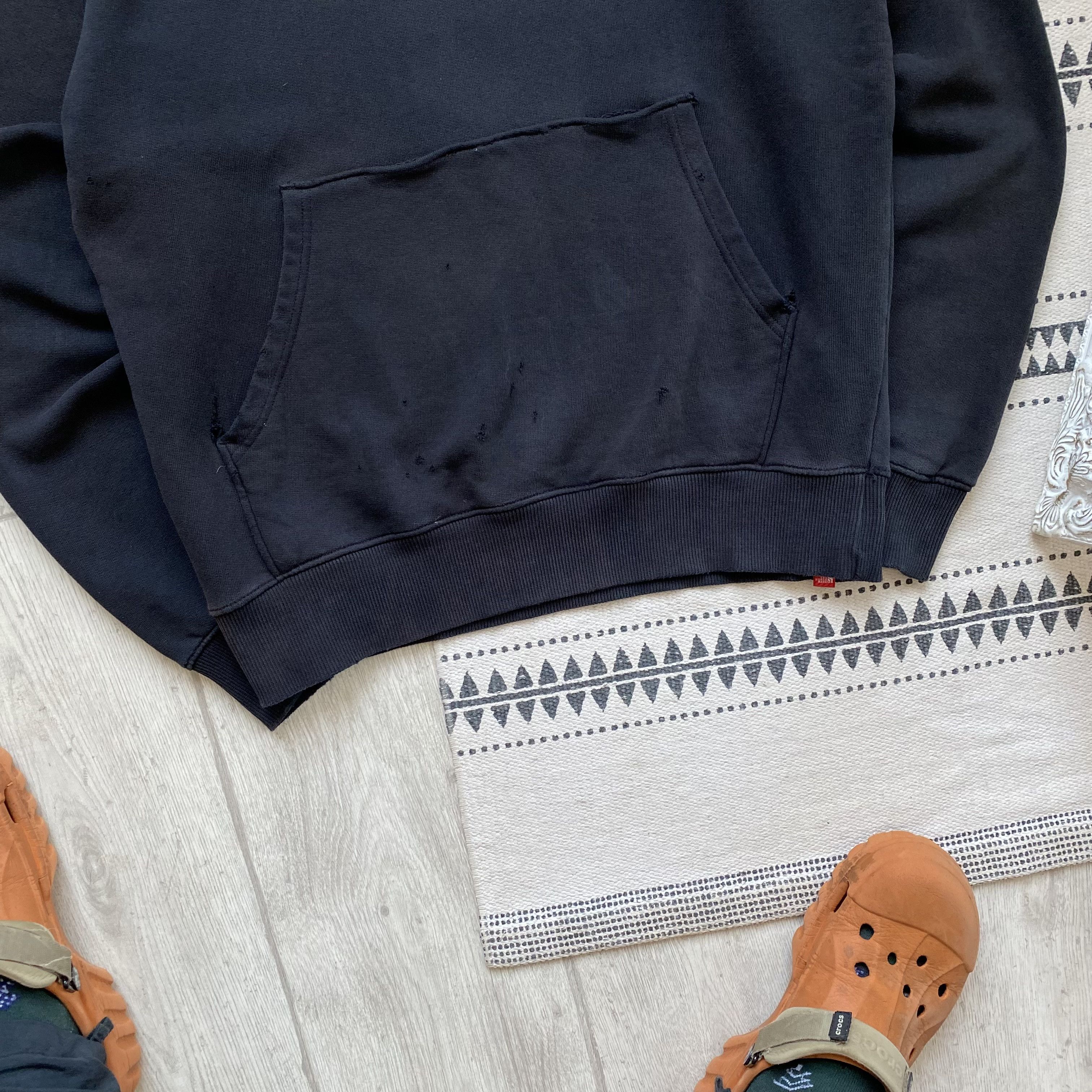 The North Face Vintage Trashed The North Face Hoodie Centr Logo Size US M / EU 48-50 / 2 - 2 Thumbnail