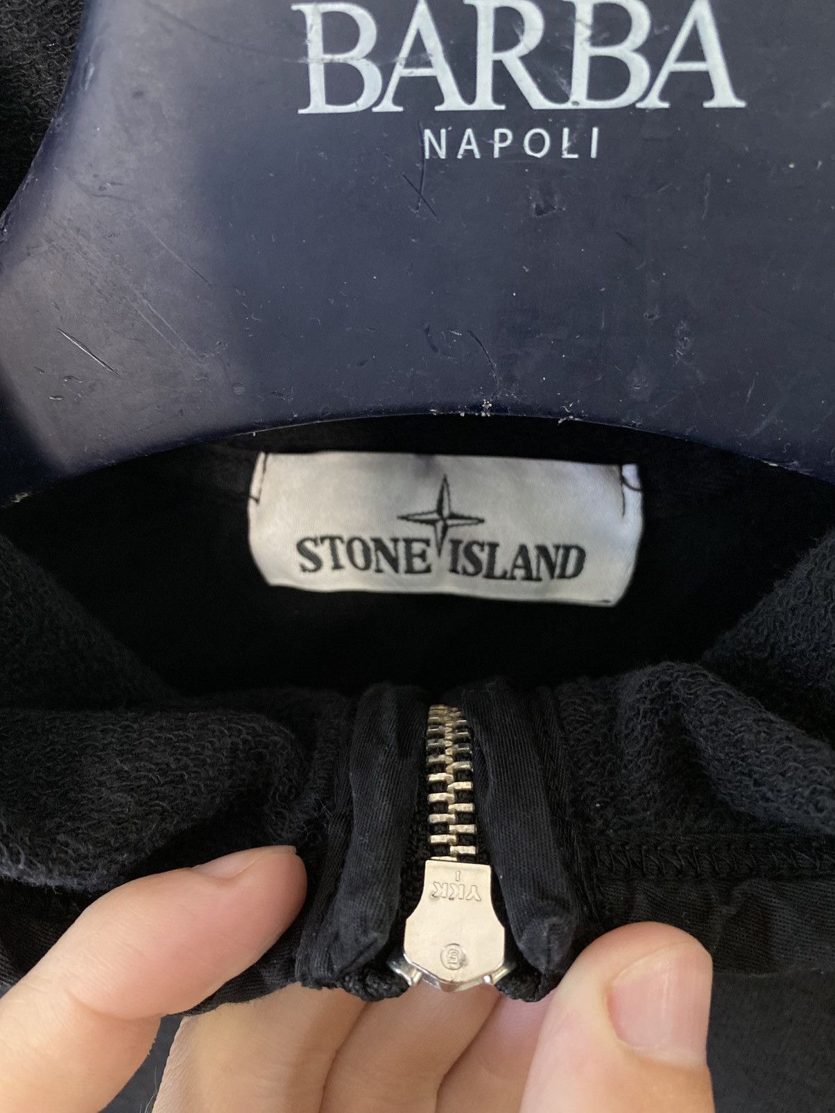 Stone Island Stone Island zip-up hoodie — black Size US S / EU 44-46 / 1 - 6 Thumbnail