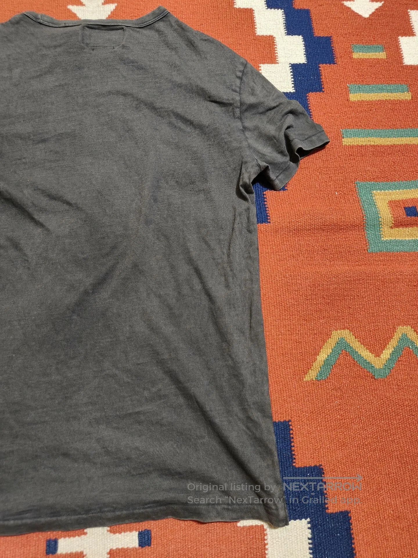 RRL Ralph Lauren Polo Country RL RRL Gray Short Sleeve T-shirt. Size US S / EU 44-46 / 1 - 6 Thumbnail