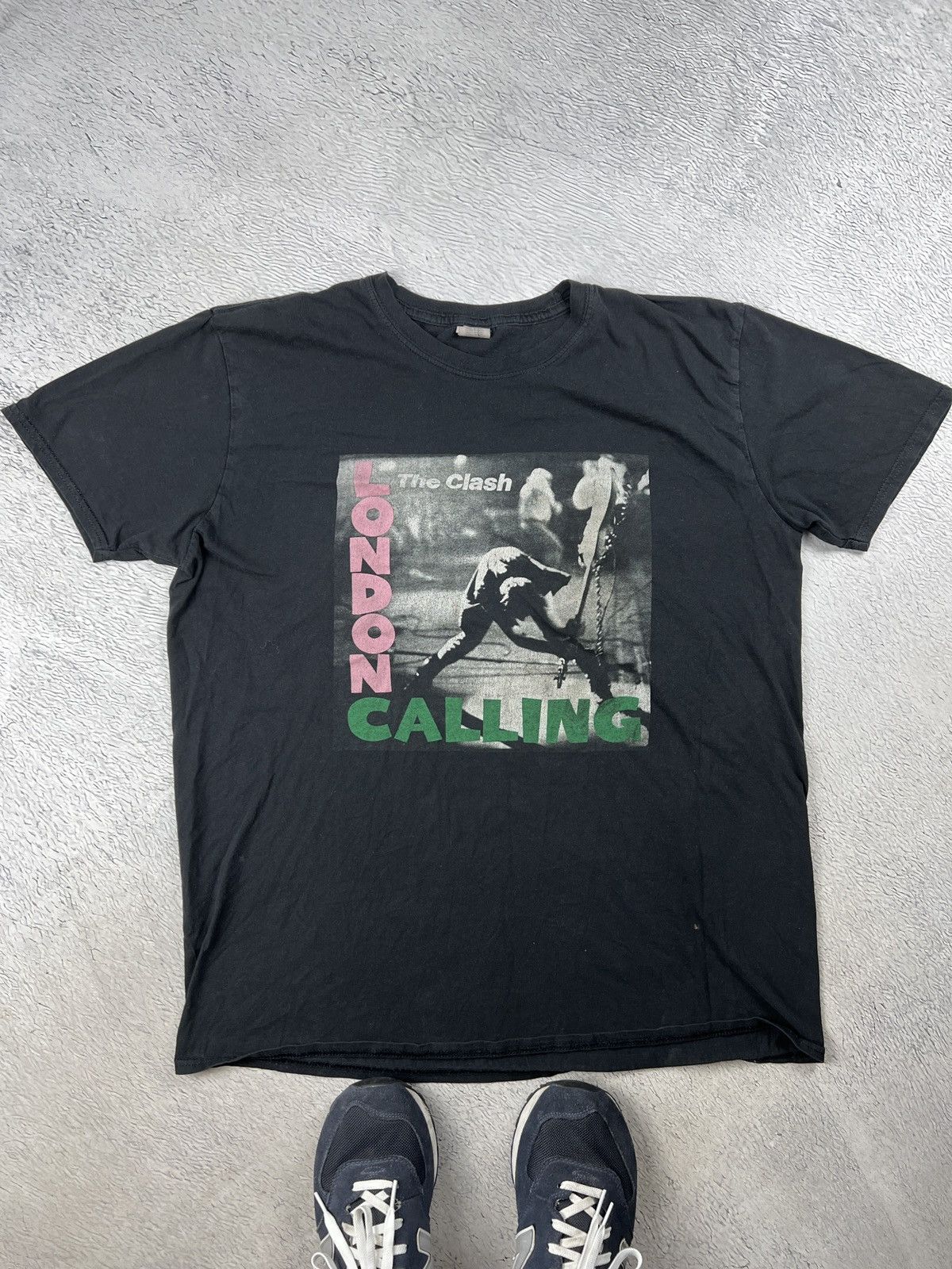 Band Tees × Vintage Vintage The Clash London Calling Tee Size US XL / EU 56 / 4 - 1 Thumbnail