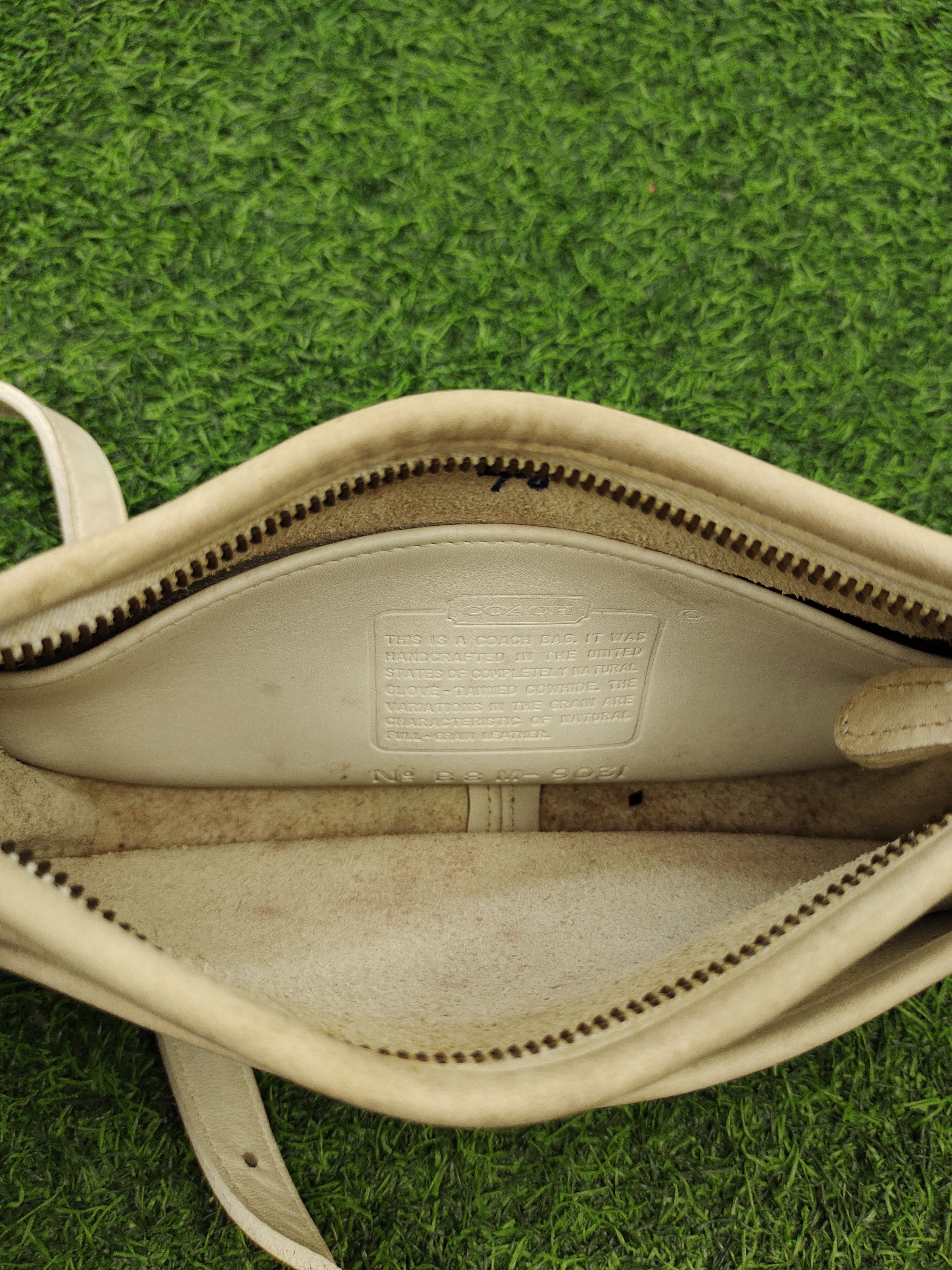 Coach Vintage Coach Handcrafted Usa Patina Leather Shoulder Bag Size ONE SIZE - 12 Thumbnail