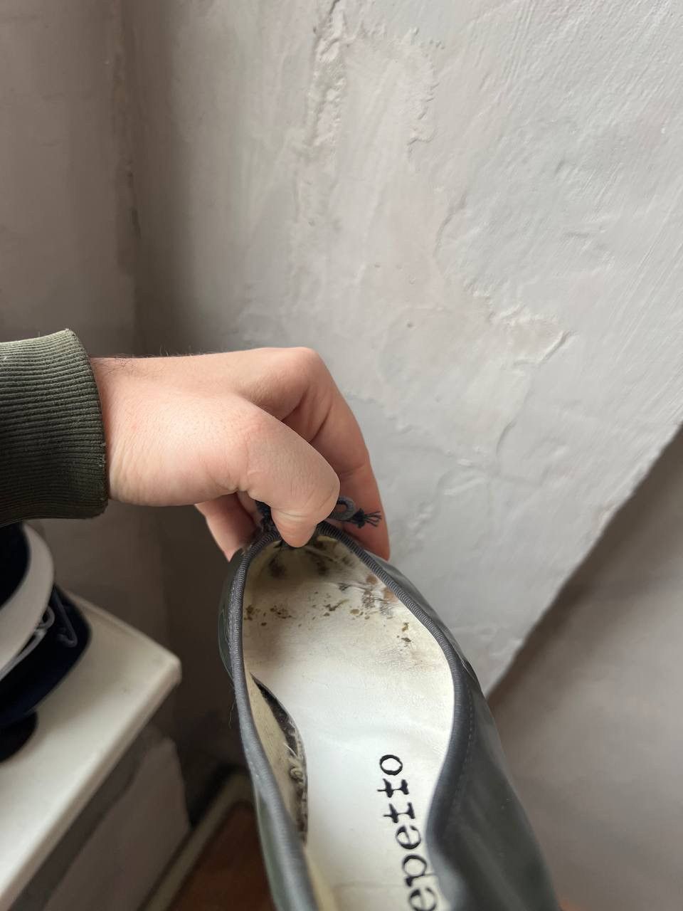 Repetto REPETTO PARIS GREEN GLANZ CAMILLE RUBBER BALLAT FLATS SZ 36 Size US 6 / IT 36 - 9 Thumbnail