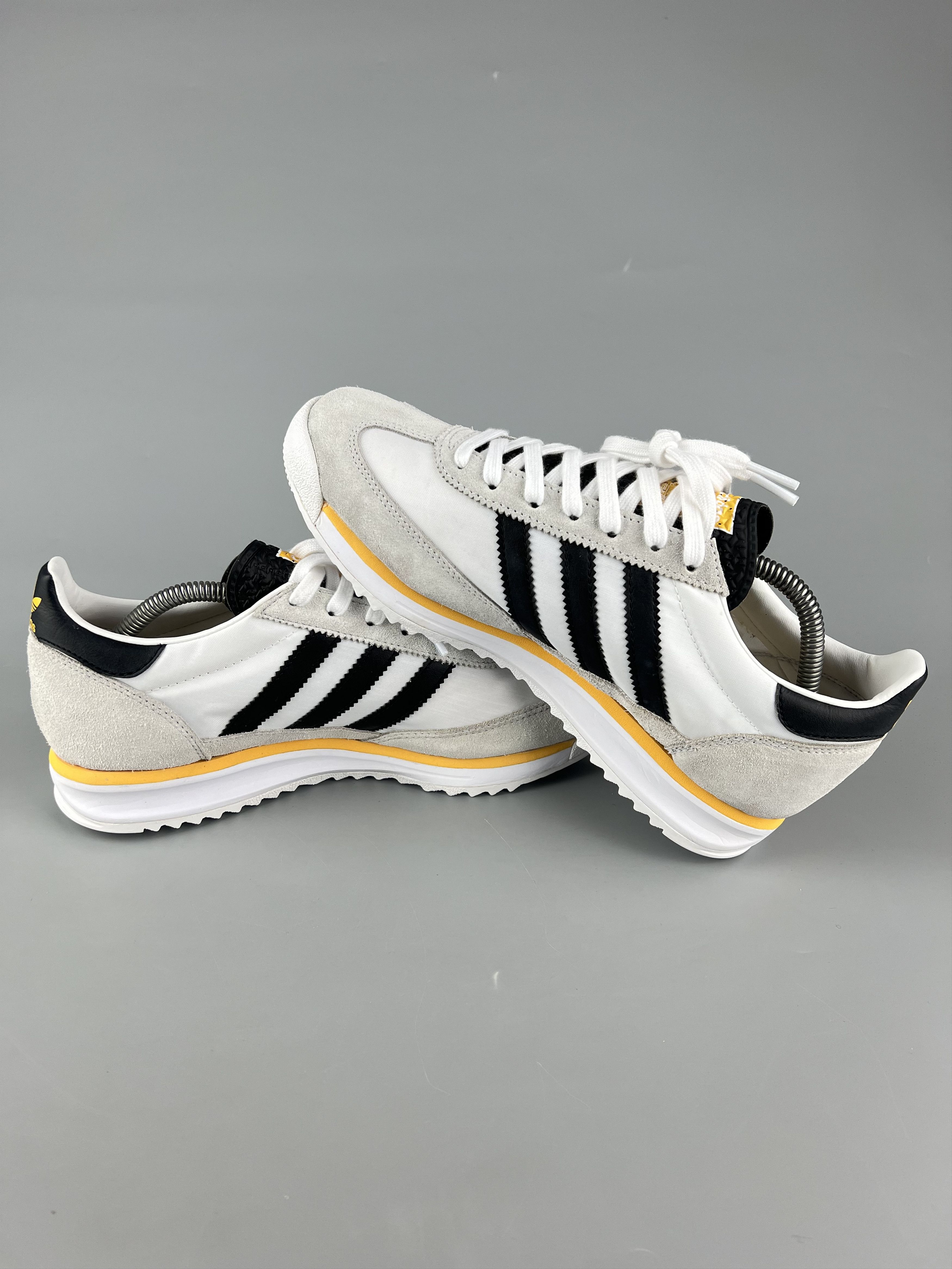 Adidas Adidas SL72 RS Gray White Black Casual Sneakers Size US 8 / EU 41 - 5 Thumbnail
