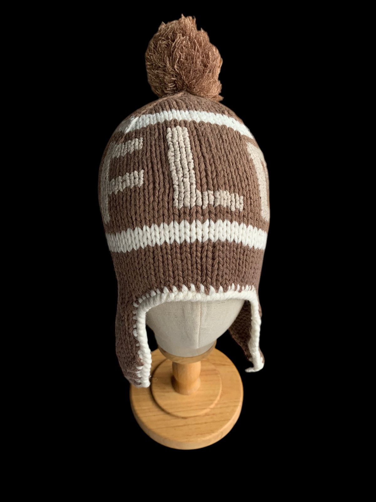 Japanese Brand × Kapital × Vintage FLOWER CIRCLE KNITTED WINTER SESSIONS EAR FLAP BEANIE HATS Size ONE SIZE - 6 Thumbnail