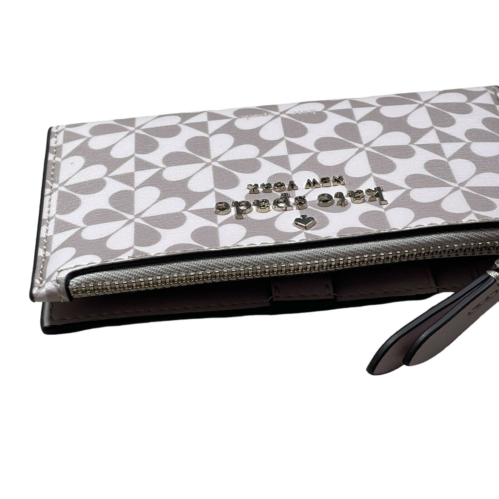 Kate Spade NWT Kate Spade Hollie Spade Clover Geo Slim Bifold Wallet Size ONE SIZE - 7 Thumbnail
