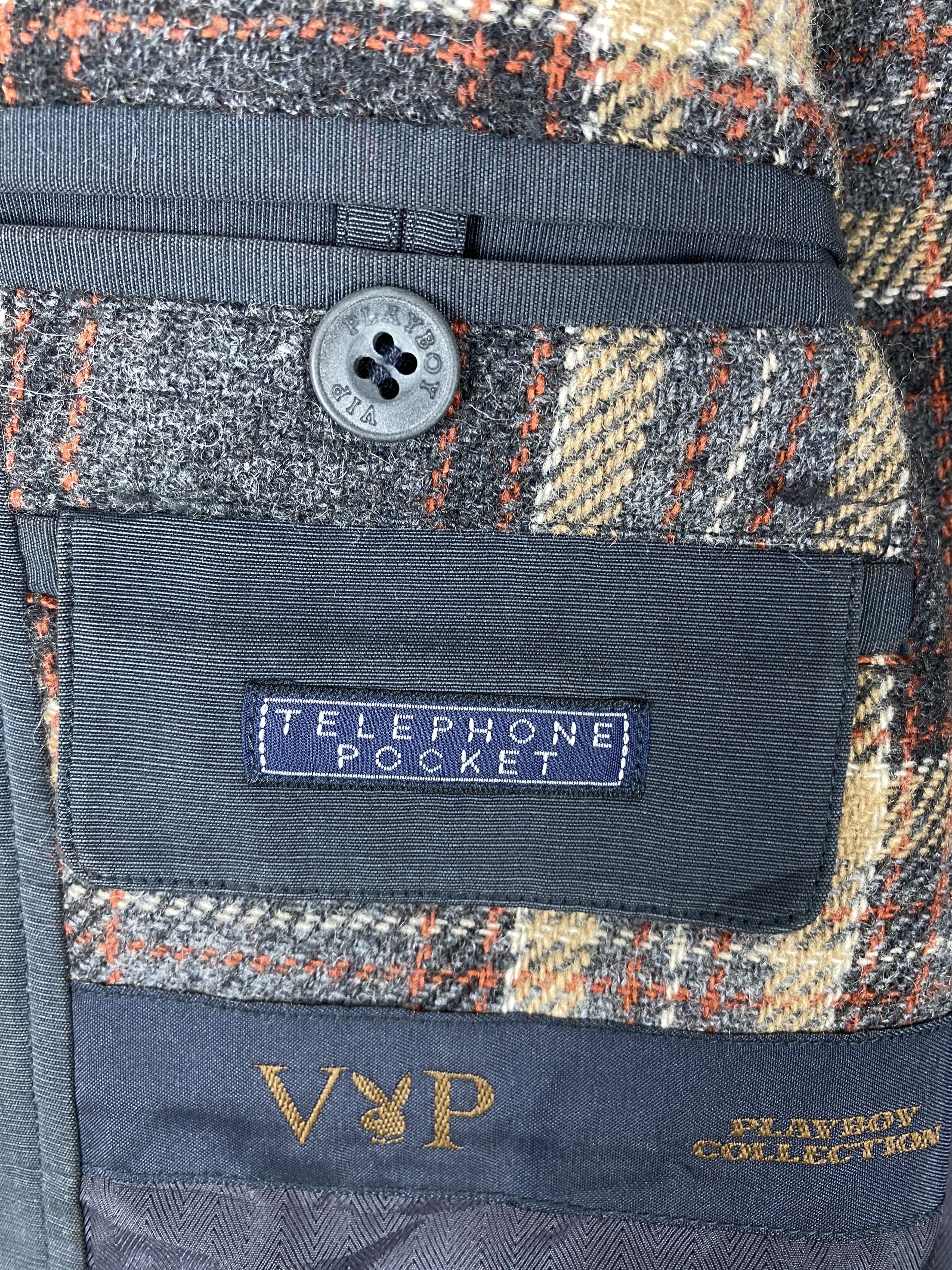 Playboy Vintage Playboy Flannel Lining Vest Size US S / EU 44-46 / 1 - 10 Thumbnail