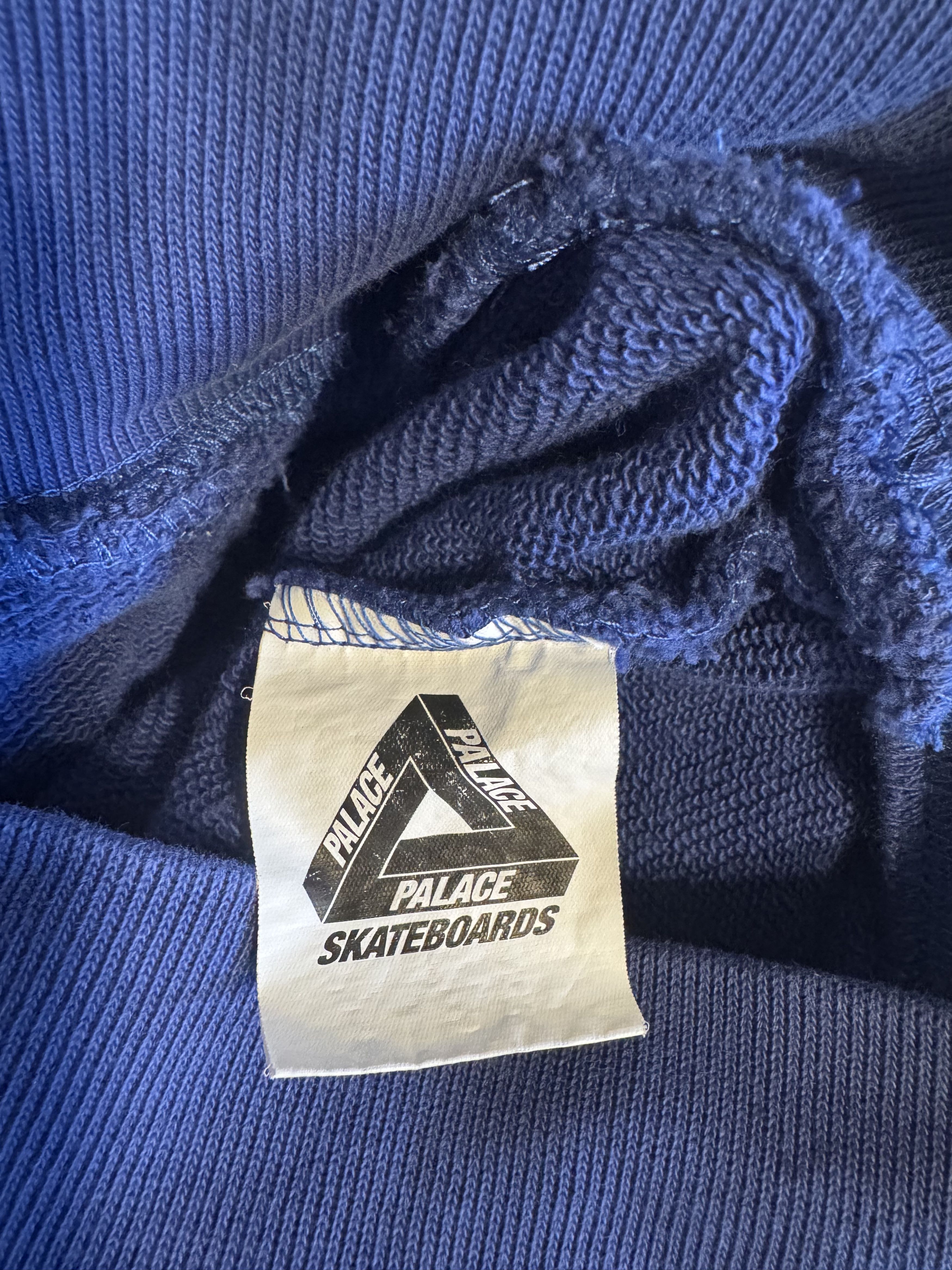 Palace Palace Fat Pee Blue Hoodie Size US L / EU 52-54 / 3 - 5 Thumbnail