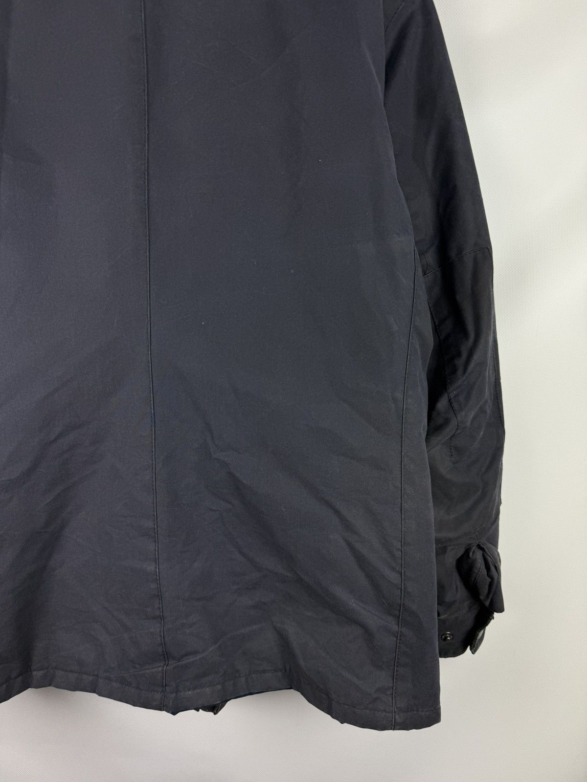 Barbour Barbour International Duke Multipocket Waxed Cotton Jacket Size US XL / EU 56 / 4 - 19 Thumbnail
