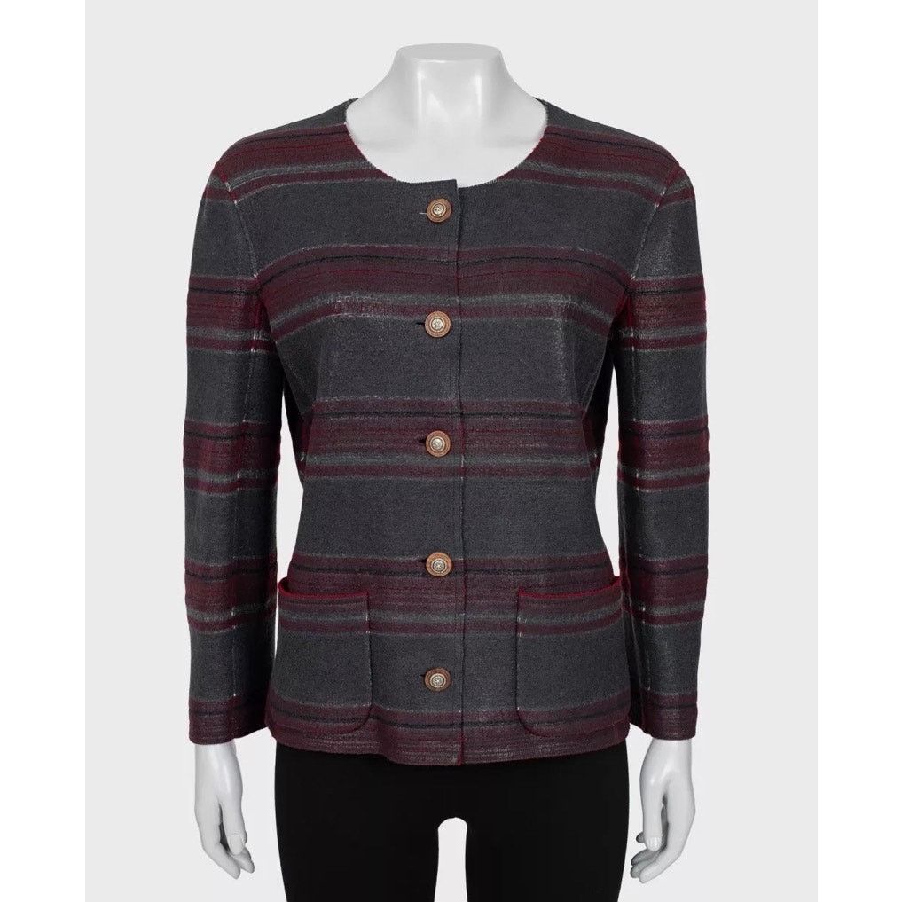 Chanel NWOT Chanel Dallas Cashmere Collarless Jacket - FR46/3XL Size XL / US 12-14 / IT 48-50 - 1 Thumbnail