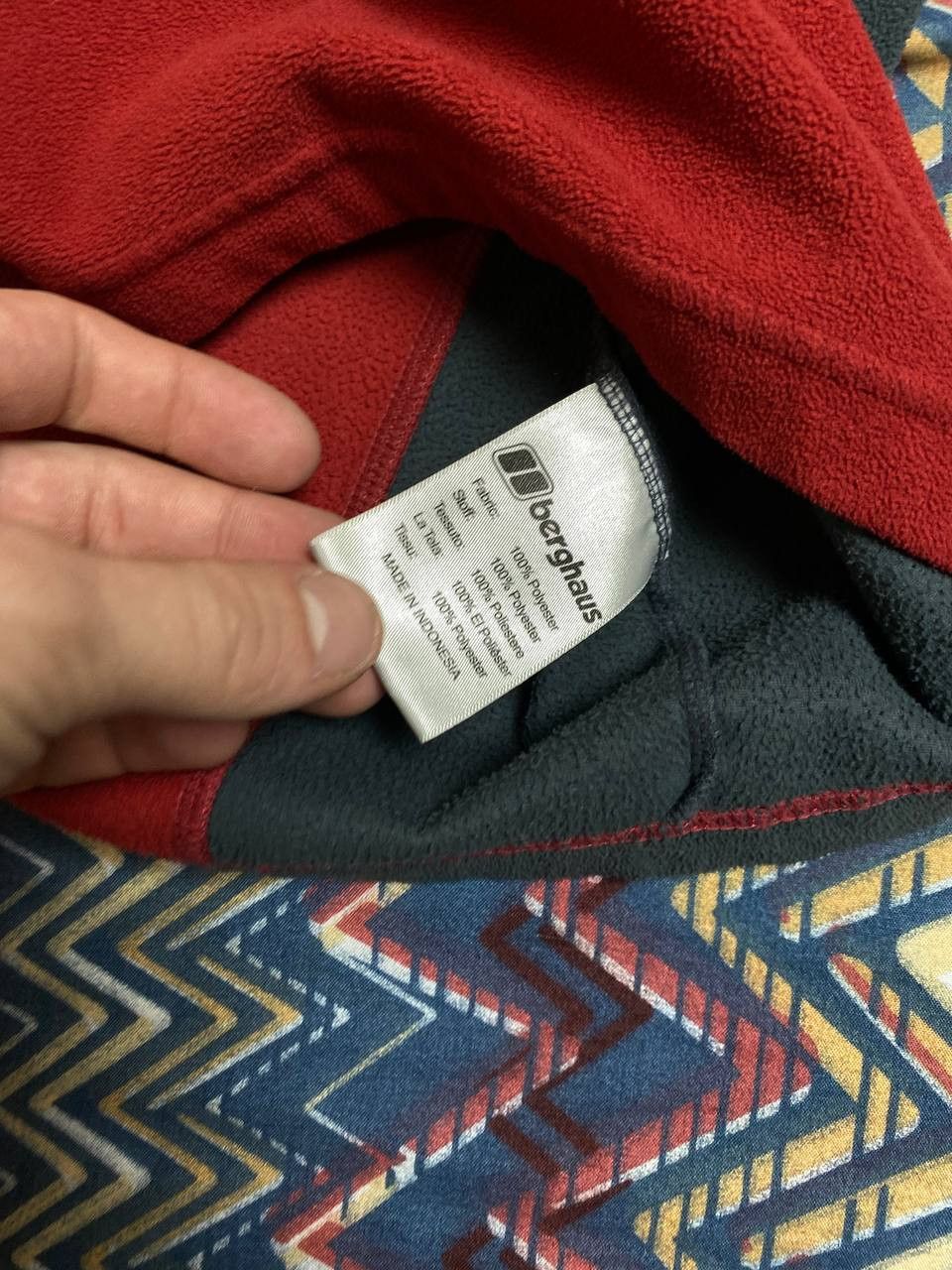 Berghaus sweatshirt Y2K streetwear Vintage Berghaus red logo Size US S / EU 44-46 / 1 - 5 Thumbnail