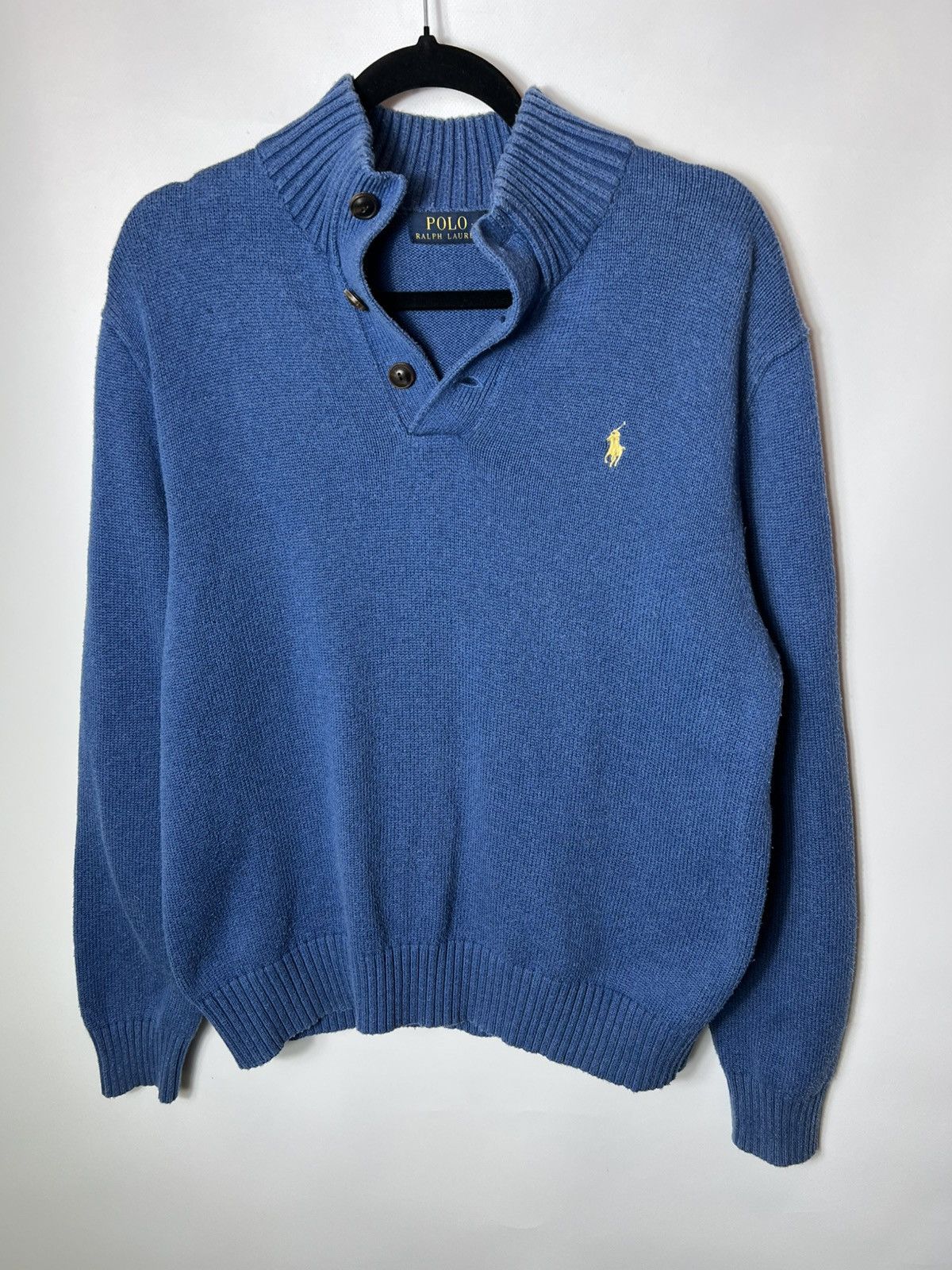 Polo Ralph Lauren Vintage streetwear y2k Polo Ralph Lauren 1/4 buttons sweater Size US L / EU 52-54 / 3 - 1 Thumbnail