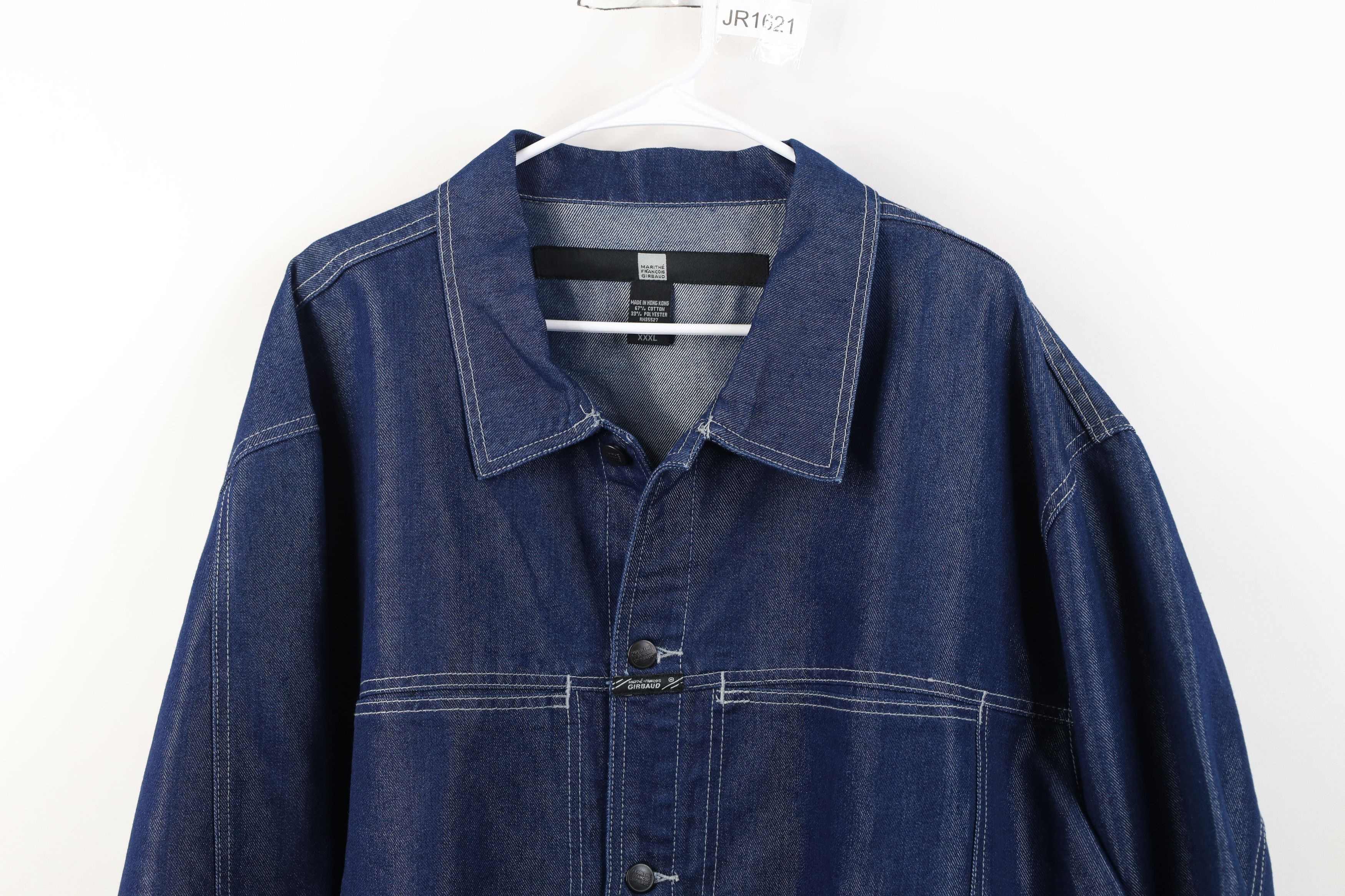 Marithe + Francois Girbaud Deadstock Vintage 90s Marithe Francois Girbaud Jacket Size US XXL / EU 58 / 5 - 2 Thumbnail