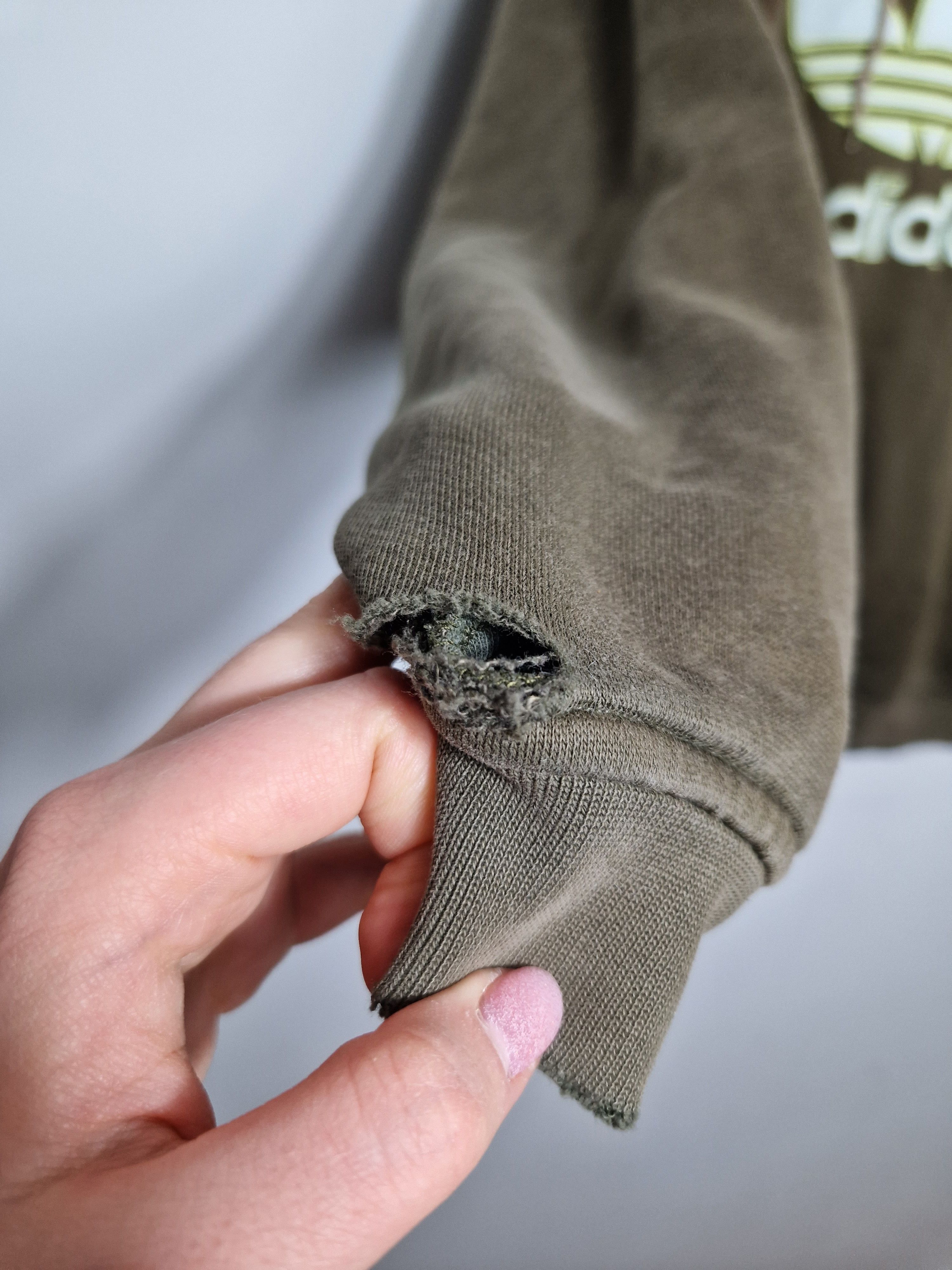 Adidas Adidas vintage 80s brown hoodie Size US L / EU 52-54 / 3 - 11 Thumbnail