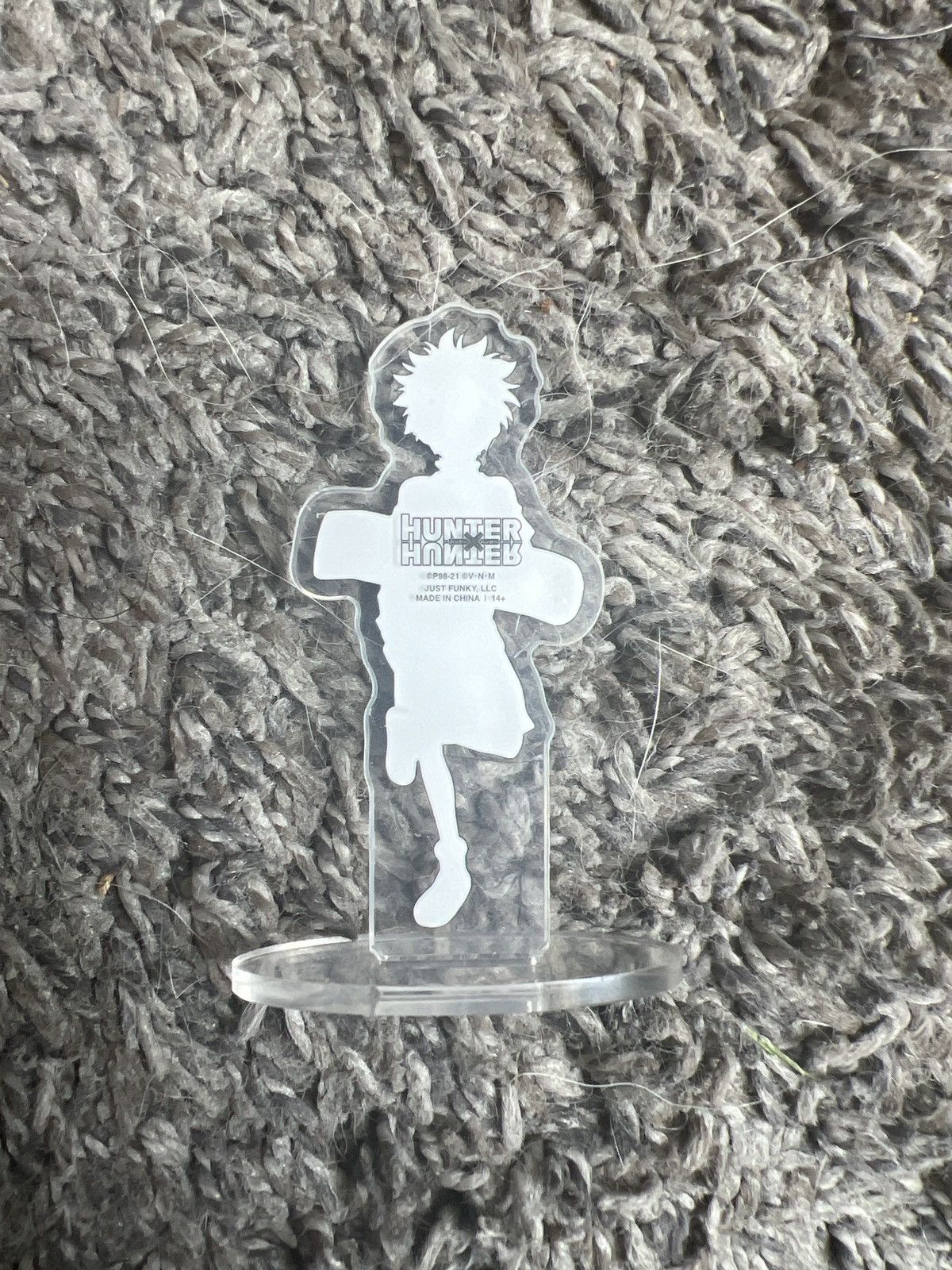 Hypebeast Hunter X Hunter Killua Zoldyck Acrylic Stand Size ONE SIZE - 2 Thumbnail