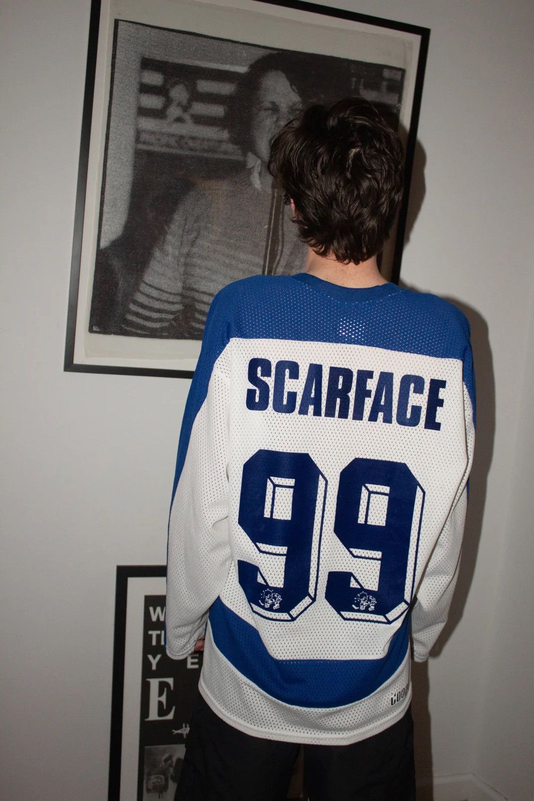 Vintage 🚭 INSANE 🚭 ERD REFERENCE 90s LE ROSEY KNIGHT HOCKEY JERSEY Size US XL / EU 56 / 4 - 5 Thumbnail