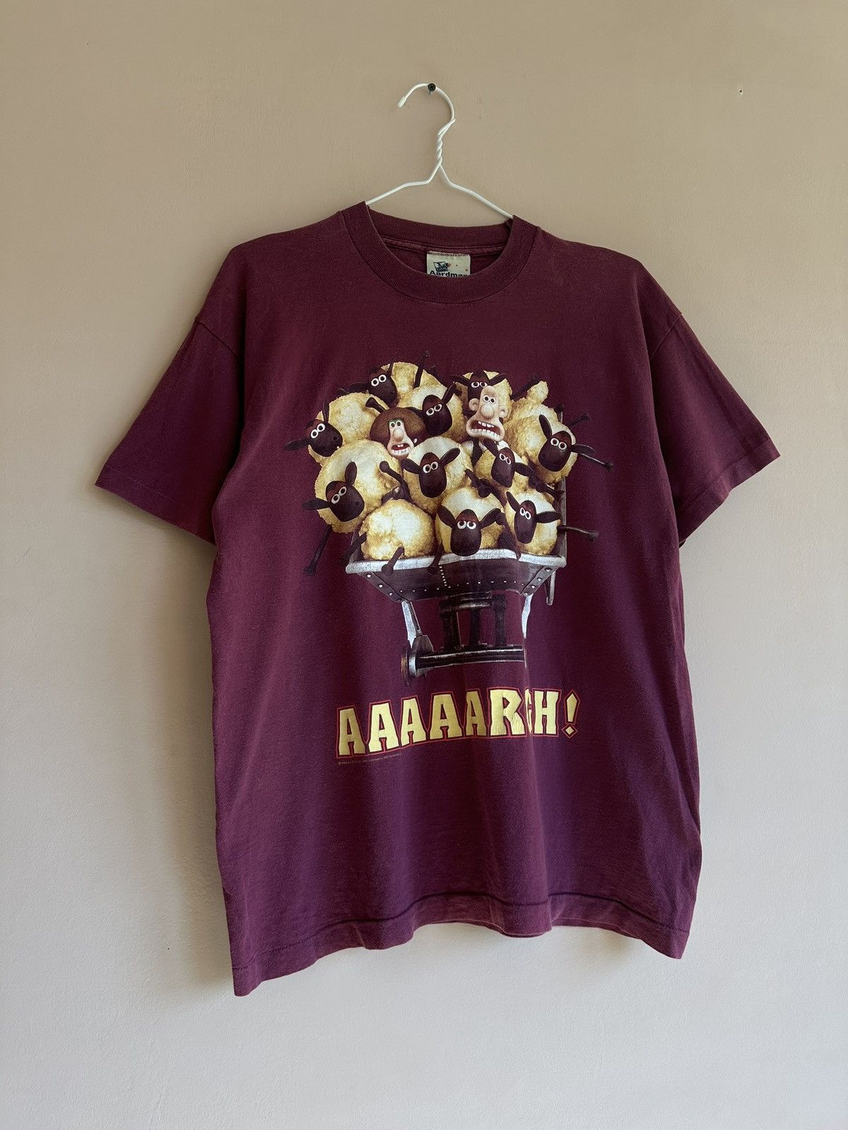 Cartoon Network × Vintage Vintage 1989 Wallace And Gromit Aardman Cartoon Network Tee Size US L / EU 52-54 / 3 - 2 Thumbnail