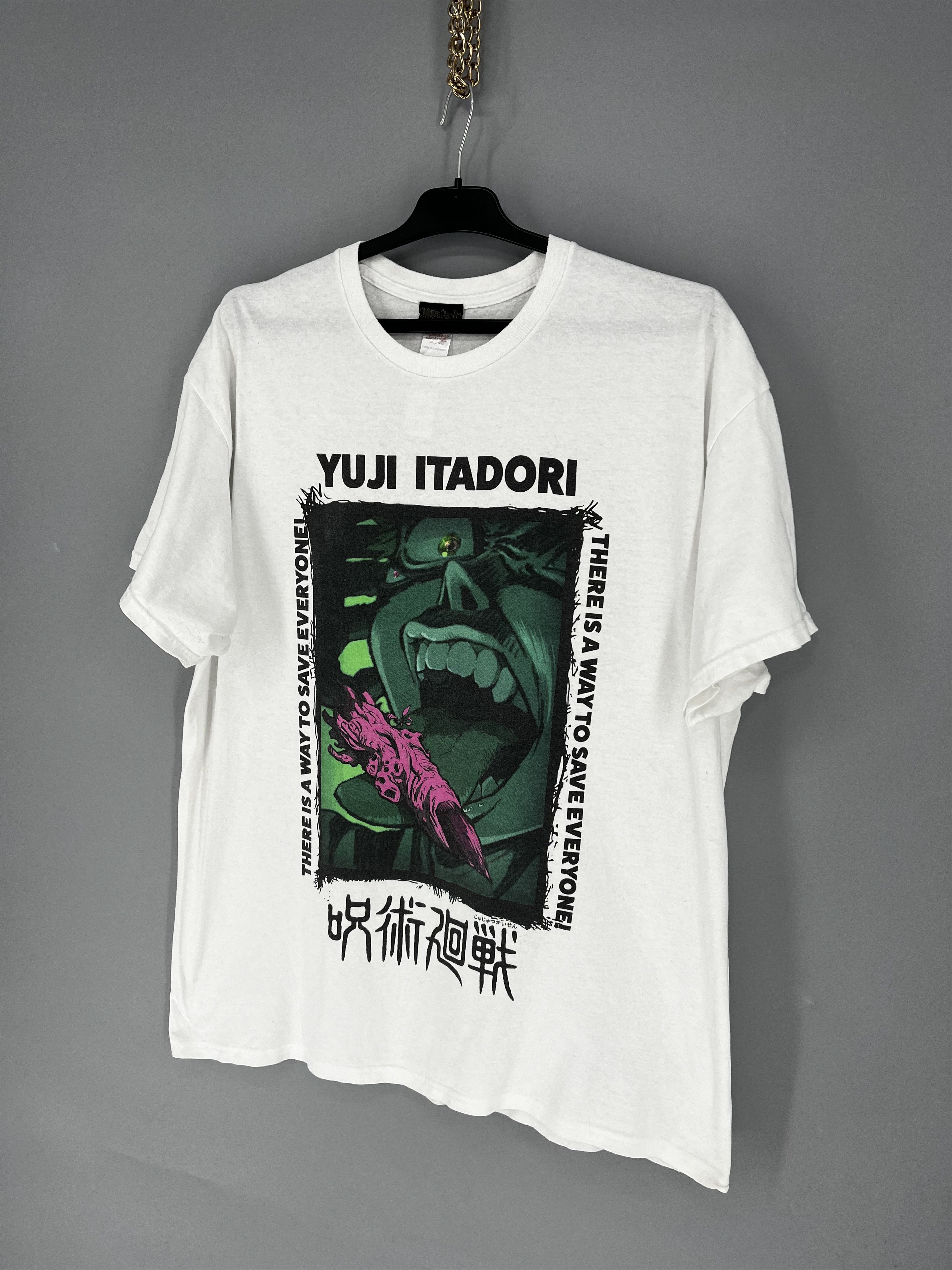 Japanese Brand Jujutsu Kaisen Yuji Itadori anima Japanese tee Size US M / EU 48-50 / 2 - 3 Thumbnail
