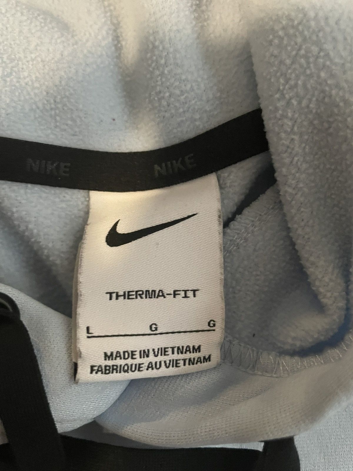 Nike Nike Therma-FIT Hoodie - Baby Blue - Size Large Size US L / EU 52-54 / 3 - 5 Thumbnail