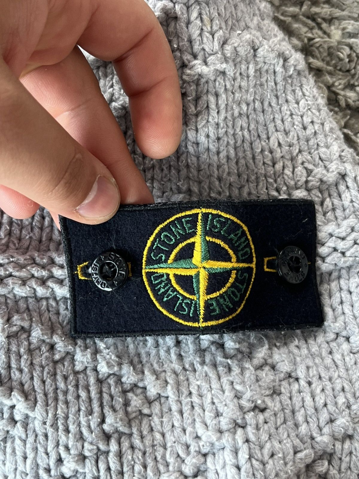 Stone Island Vintage Knitwear Hoodie Stone Island MADE IN ITALY LI Size US S / EU 44-46 / 1 - 12 Thumbnail