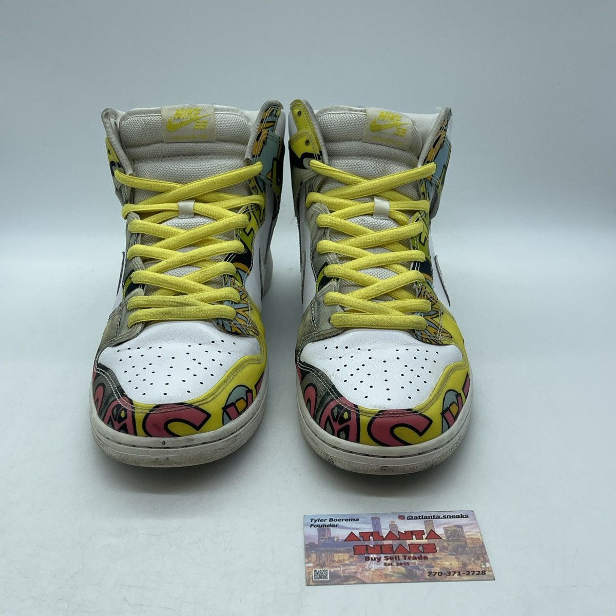 Nike Dunk high sb de la soul Size US 11 / EU 44 - 2 Thumbnail