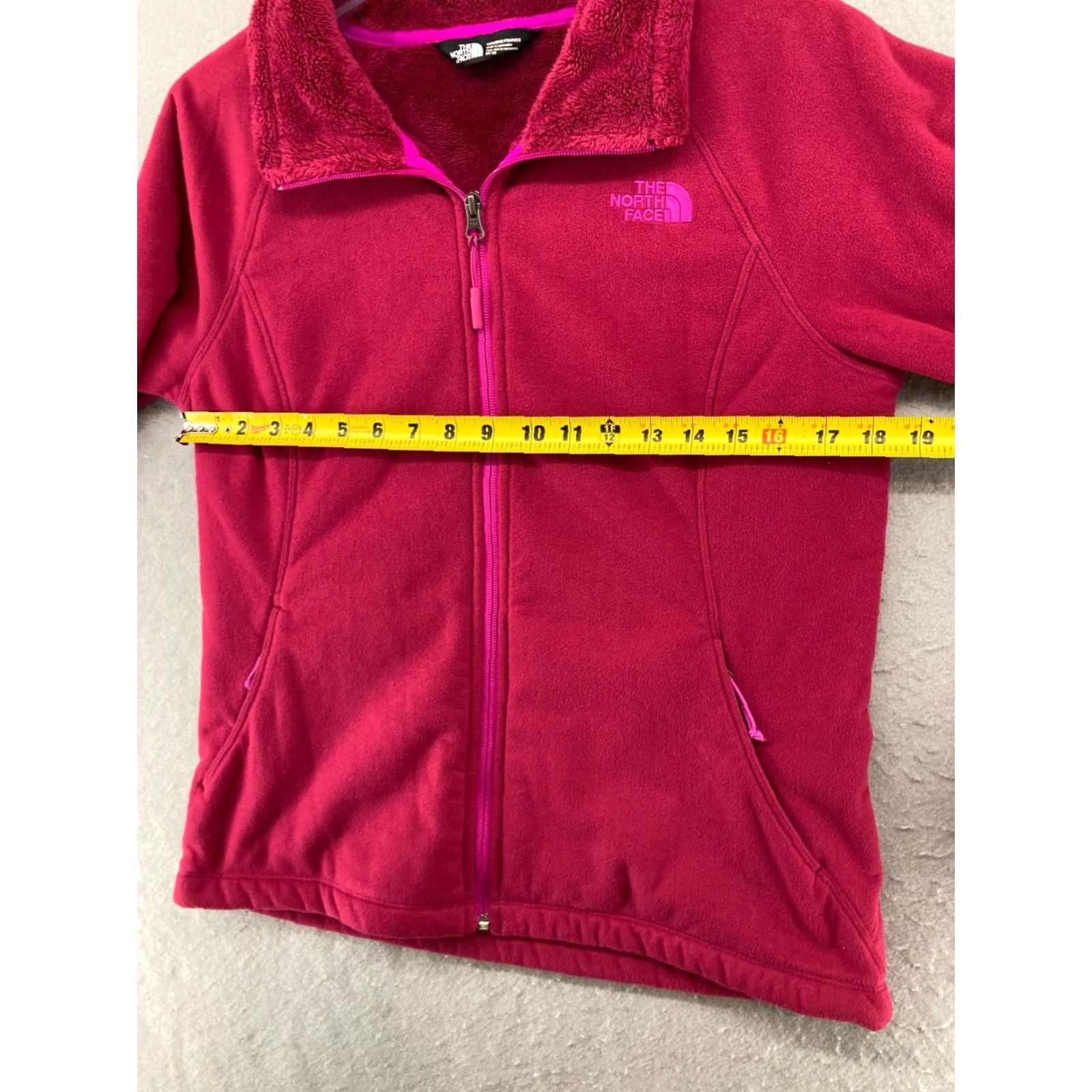 The North Face The North Face Womens Jacket M Pink Full Zip Sherpa Fleece Athletic Casual, Travel, Workwear, Classic, Outdoor, Colorful, 90s? Size M / US 6-8 / IT 42-44 - 2 Thumbnail