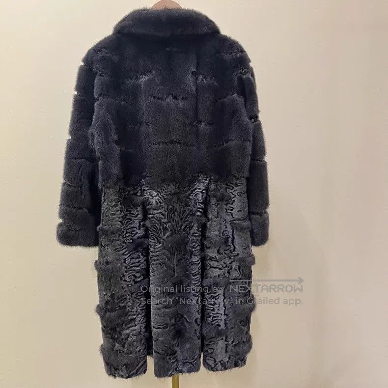 Fendi Fendi Lamb fur and leather shearling coat Size XS / US 0-2 / IT 36-38 - 3 Thumbnail