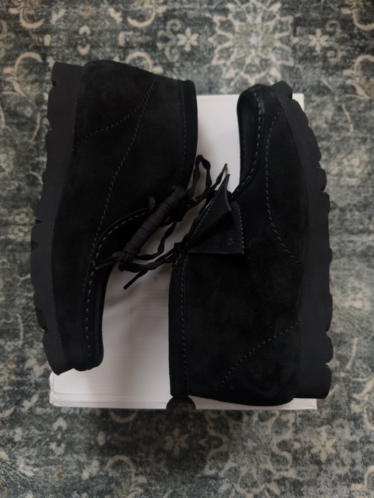 Clarks x Post Archive Faction Wallabee