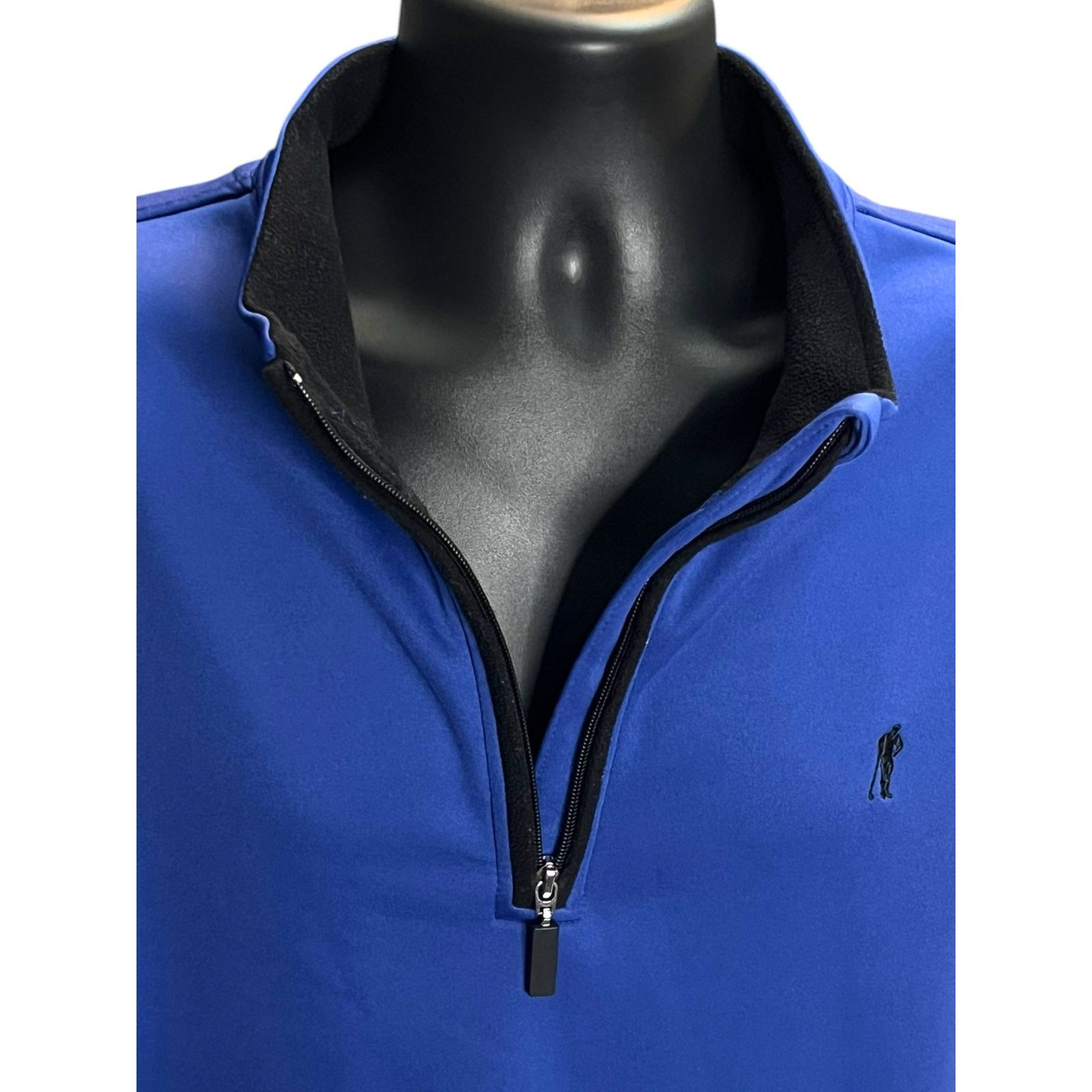 Other Payne Stewart Legacy XL Mens Zip Pullover Blue Golf Sweater Size US XL / EU 56 / 4 - 3 Thumbnail