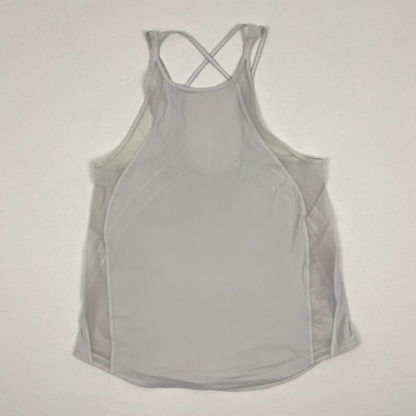 Lululemon Lululemon Sculpt Tank Top Womens 4/6 Gray Lightweight Active Running Gym Yoga Racerback Sleeveless Crew Neck Tank Top Size S / US 4 / IT 40 - 3 Thumbnail