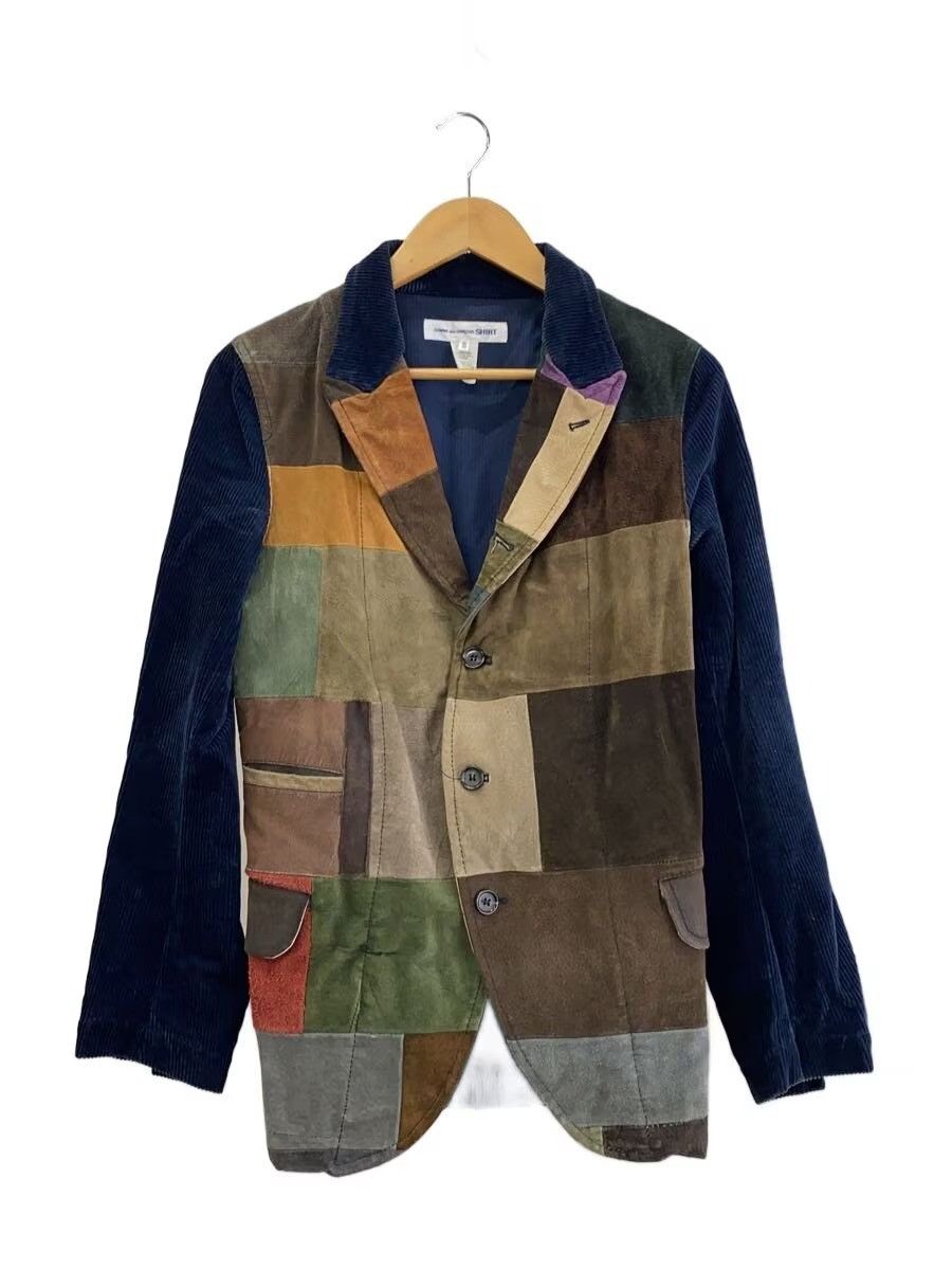 Comme des Garcons SHIRT Patchwork Corduroy Jacket Size US S / EU 44-46 / 1 - 1 Thumbnail