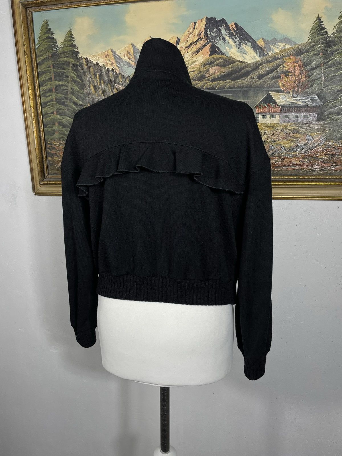 Moschino × Vintage Monogram Vintsge Y2k Crewneck Sweater Jumper Knitwear Luxury Size S / US 4 / IT 40 - 6 Thumbnail