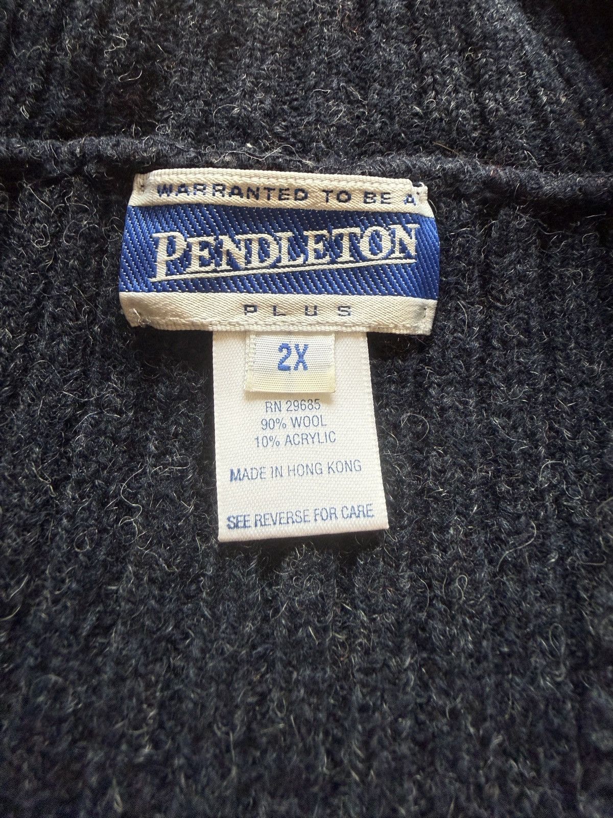 Pendleton Vintage Pendleton Wool Patterned Button Up Sweater Vest Size US XXL / EU 58 / 5 - 2 Thumbnail