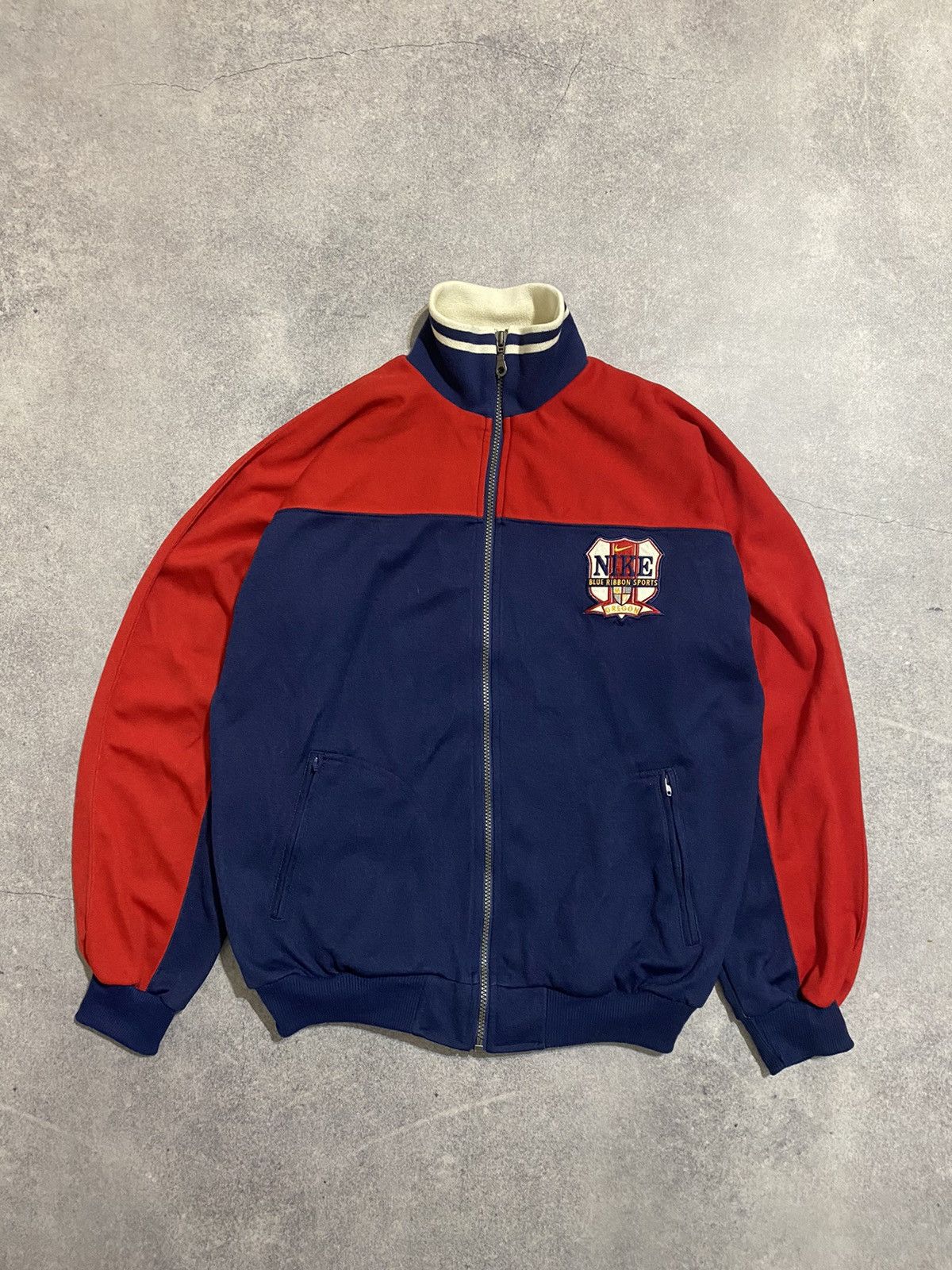 ナイキ ナイロンジャケット BLUE RIBBON SRORTS Mサイズ Nike Men's BRS Blue Ribbon Sports Lightweight Running Jacket
