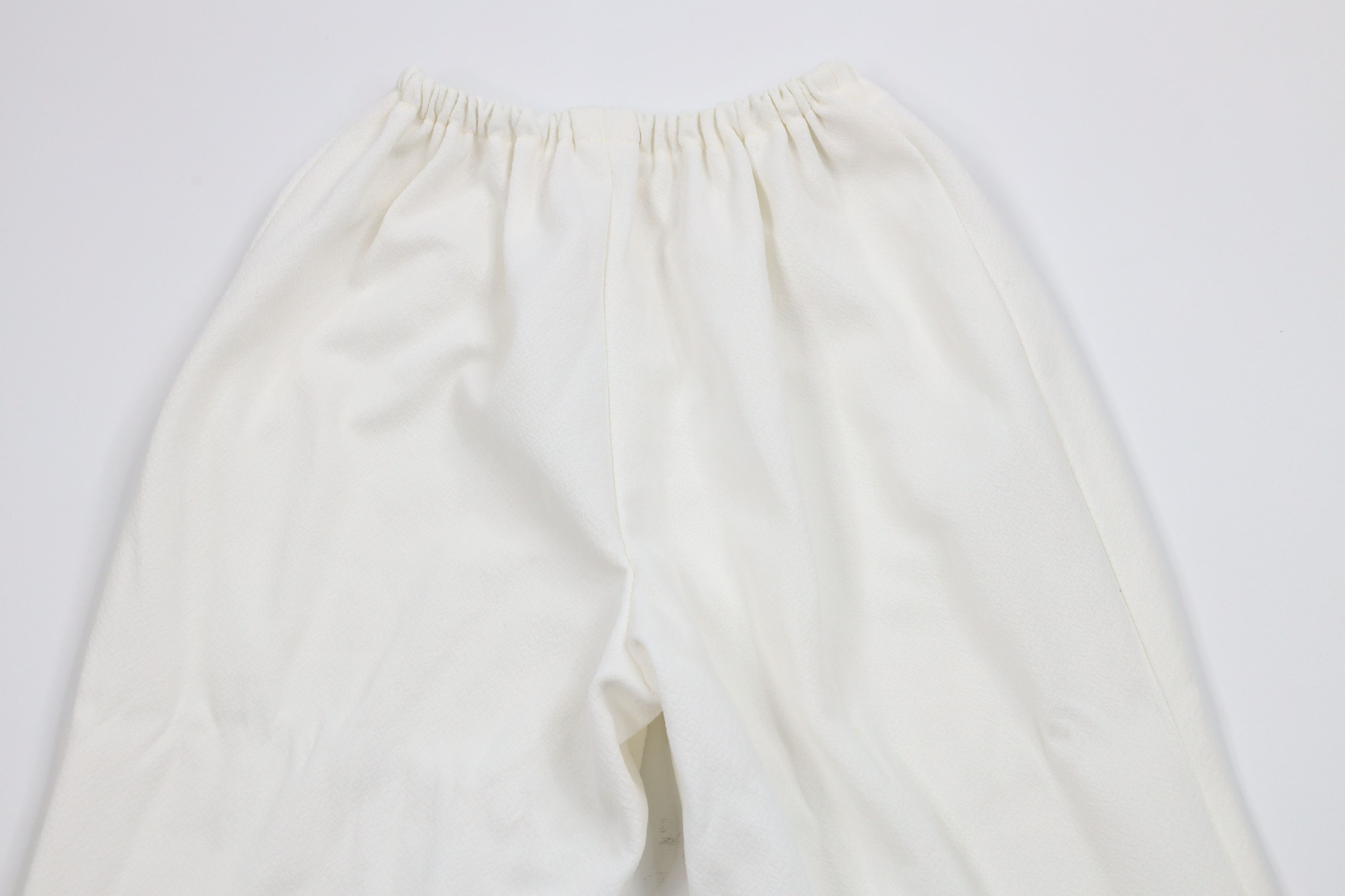 Vintage Vintage 60s 70s Streetwear Side Slit Knit Bell Bottoms Pants Size 22" - 2 Thumbnail