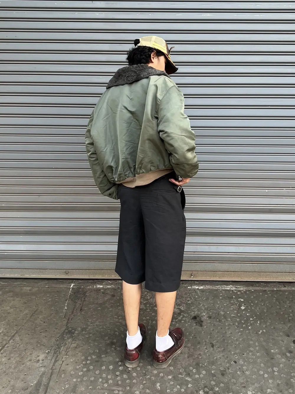 Vintage SOLD* Vintage 70s Golden Fleece Bomber Military Jacket Size US L / EU 52-54 / 3 - 10 Thumbnail