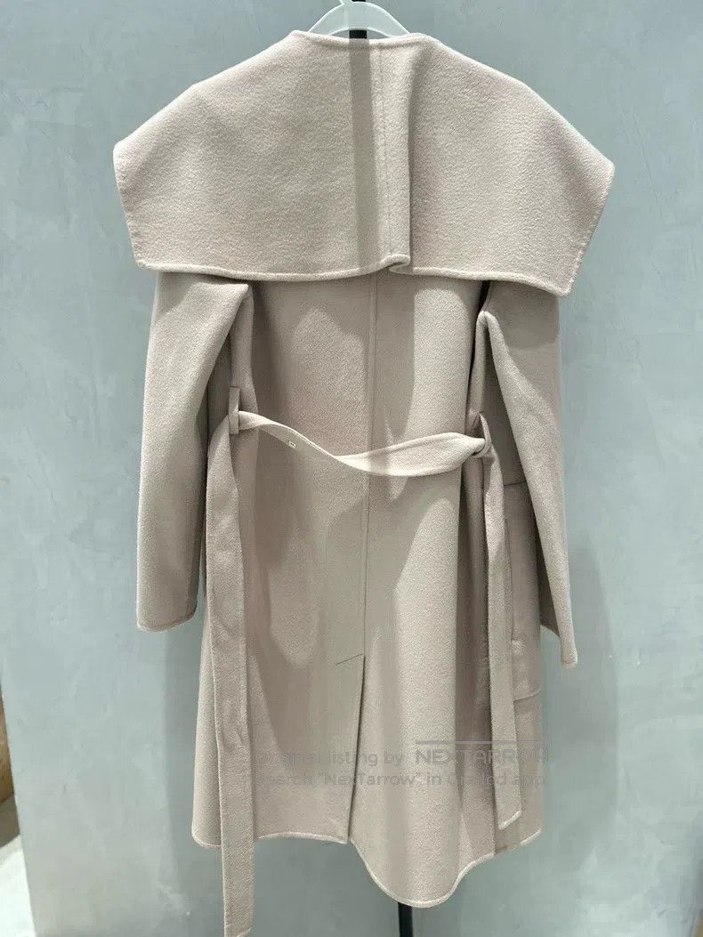 Hermes Hermes Leather Hooded Cloak Overcoat Size XXS / US 00 / IT 34 - 5 Thumbnail