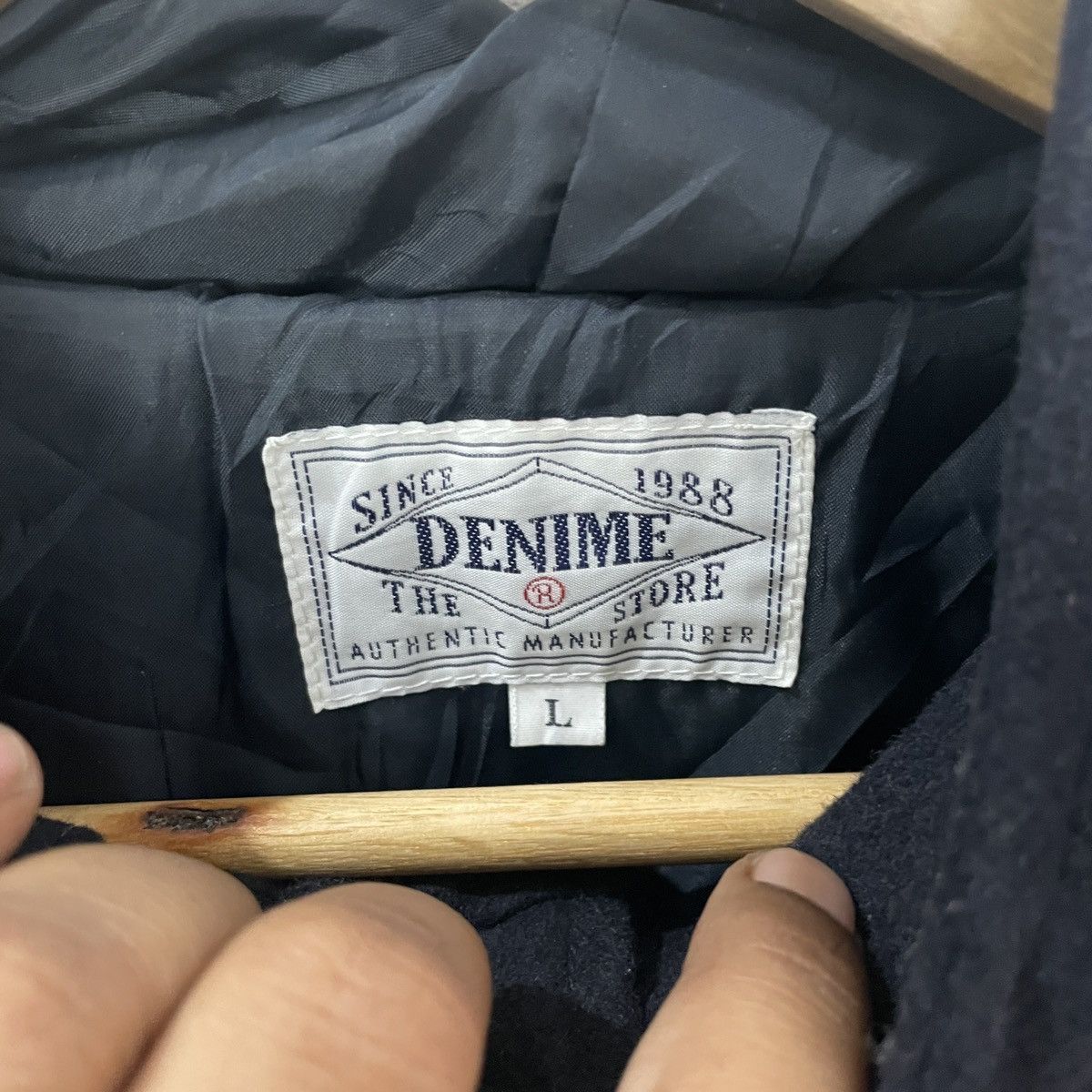 Denime Vintage Denime Japan Duffel Jacket Size US L / EU 52-54 / 3 - 5 Thumbnail